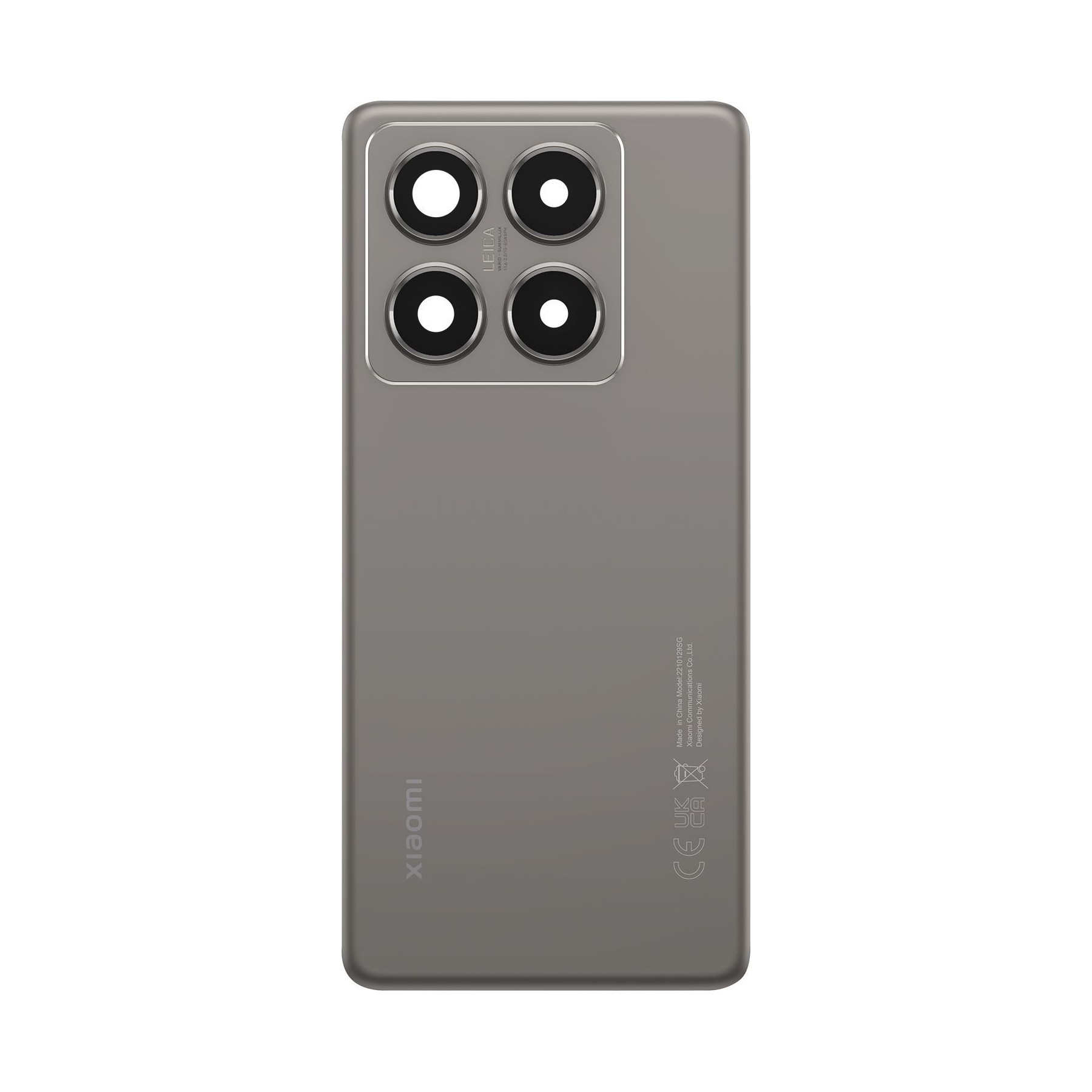Pièce détachée XIAOMI Arrière Xiaomi 14T Pro Gris Titane