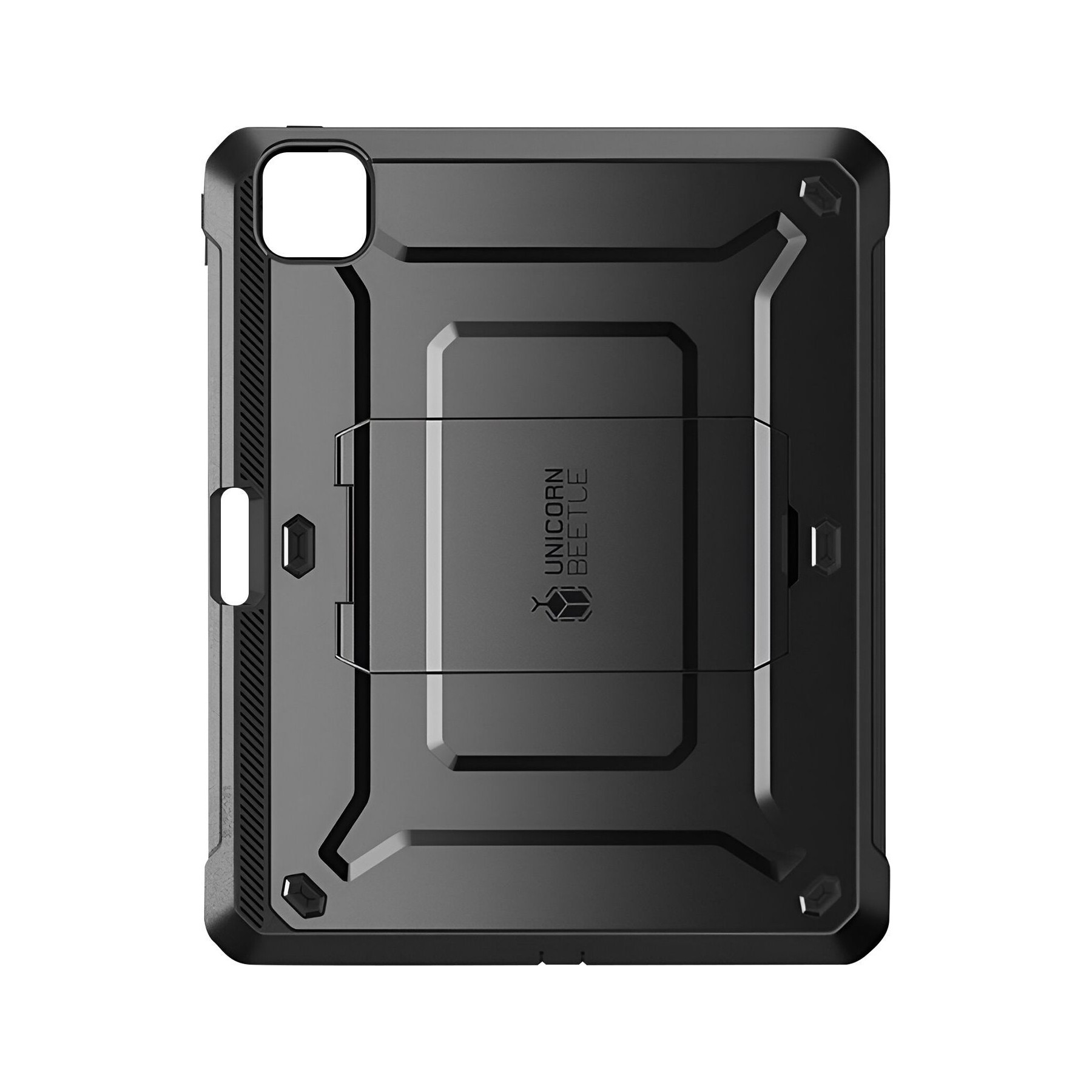 Coque SUPCASE iPad Pro 13 2024 Béquille Support Noir
