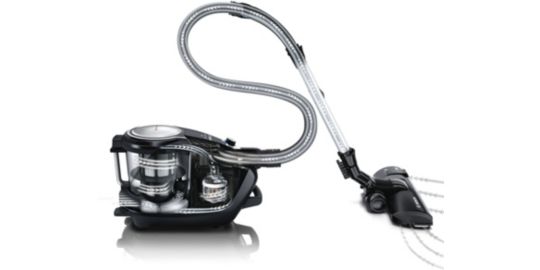 Aspirateur sans sac BOSCH BGS7SIL64 serie 8