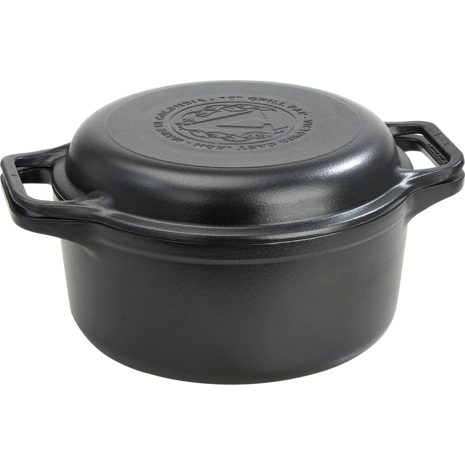 Cocotte VICTORIA COOKWARE et Poêle 27 cm,Dutch Oven 5,7L,Sans PTFE