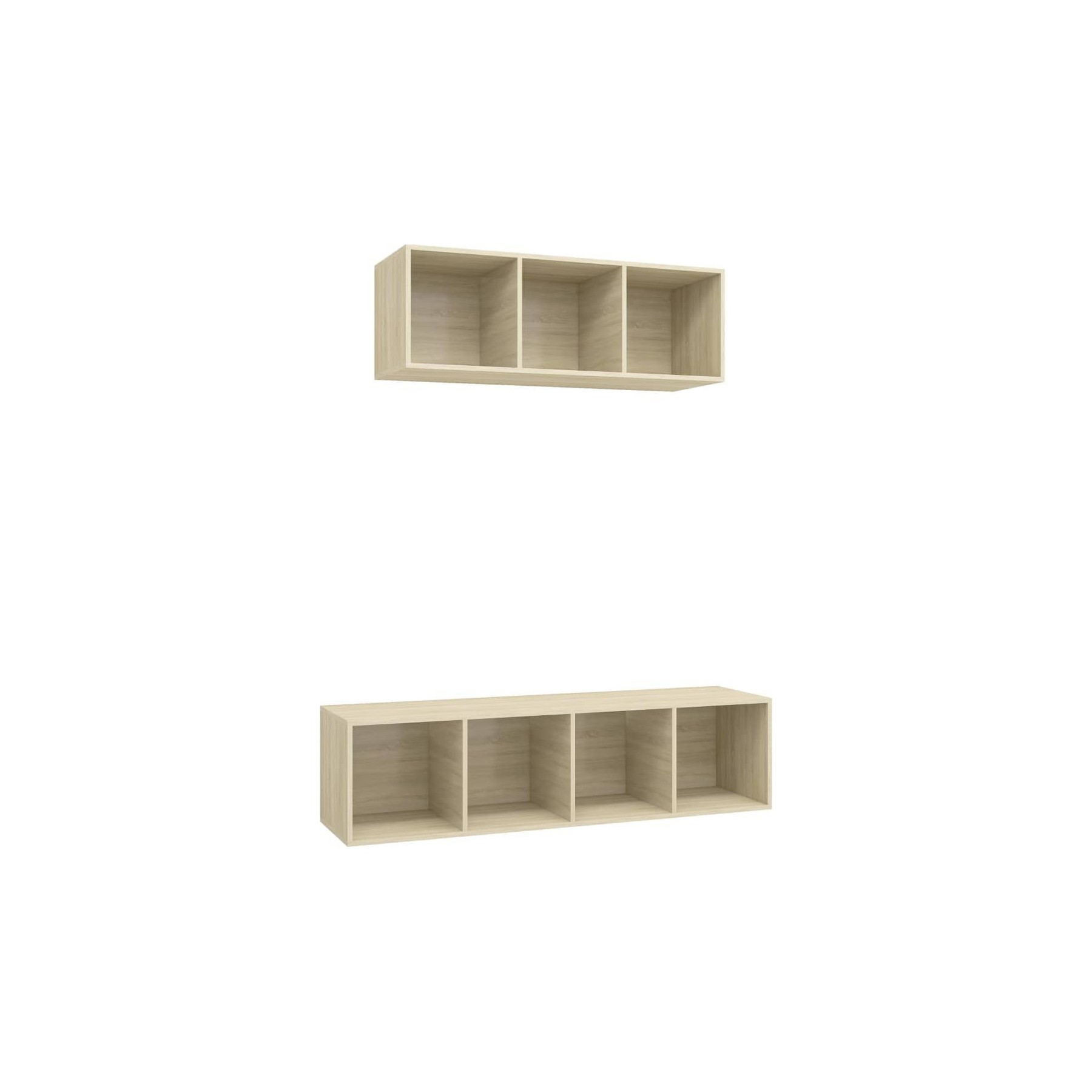 Meuble TV HELLOSHOP26 Ensemble de meubles armoire buffet TV té