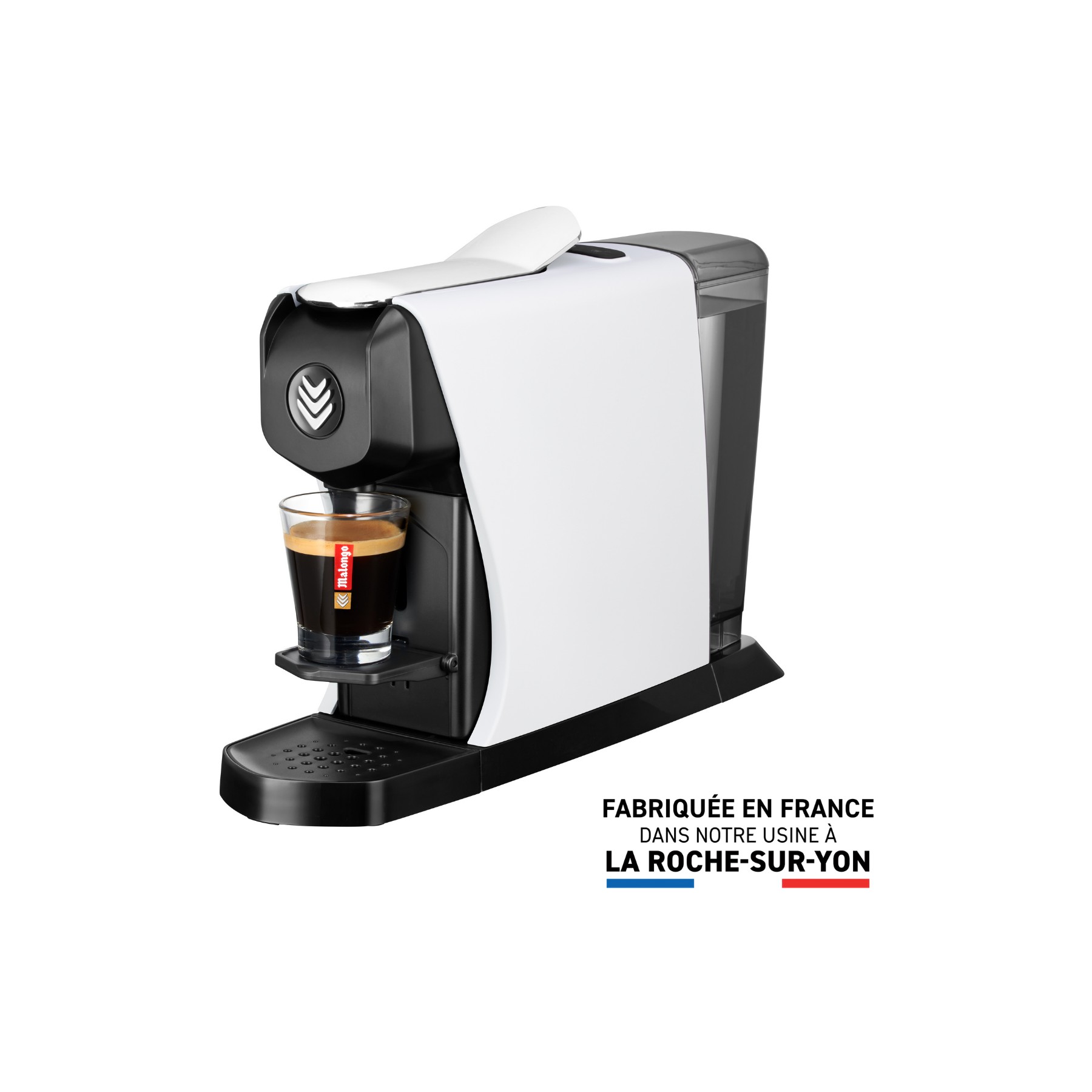 Cafetière à dosette MALONGO EOH BLANC MAT