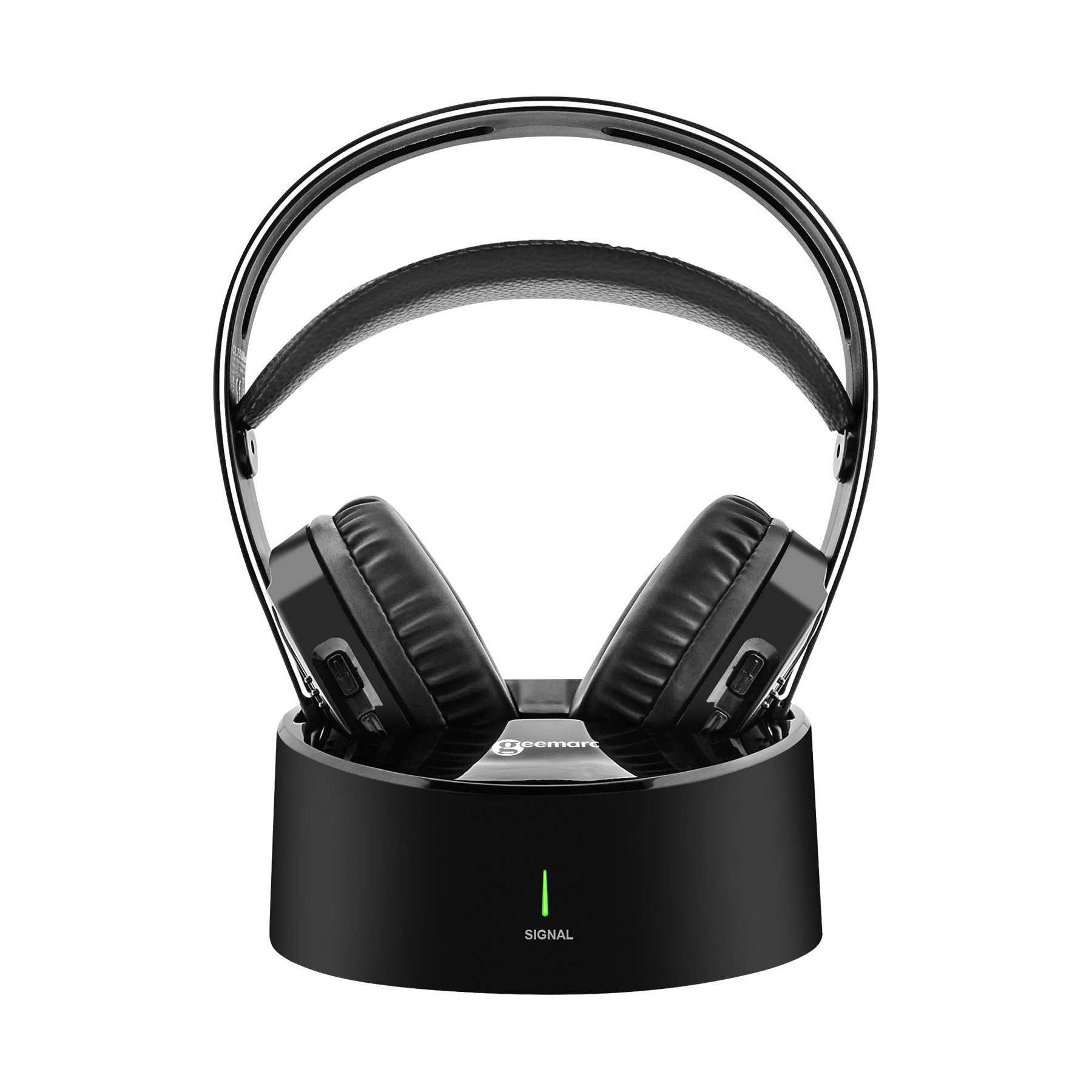 Micro-casque GEEMARC TV Amplificateur Sans Fil Noir