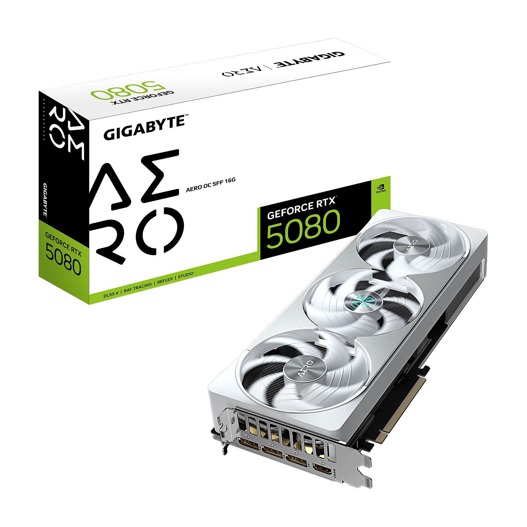 Carte graphique GIGABYTE GeForce RTX 5080 AERO OC