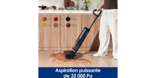 Aspirateur laveur TINECO Floor One S7 Max Pro Bleu
