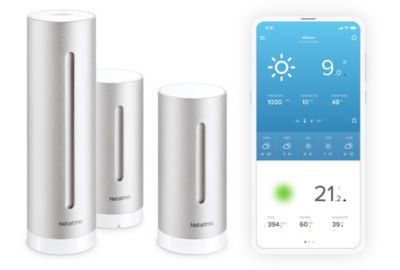 Station météo connectée NETATMO Pack Intérieur Intelligent + Module addi