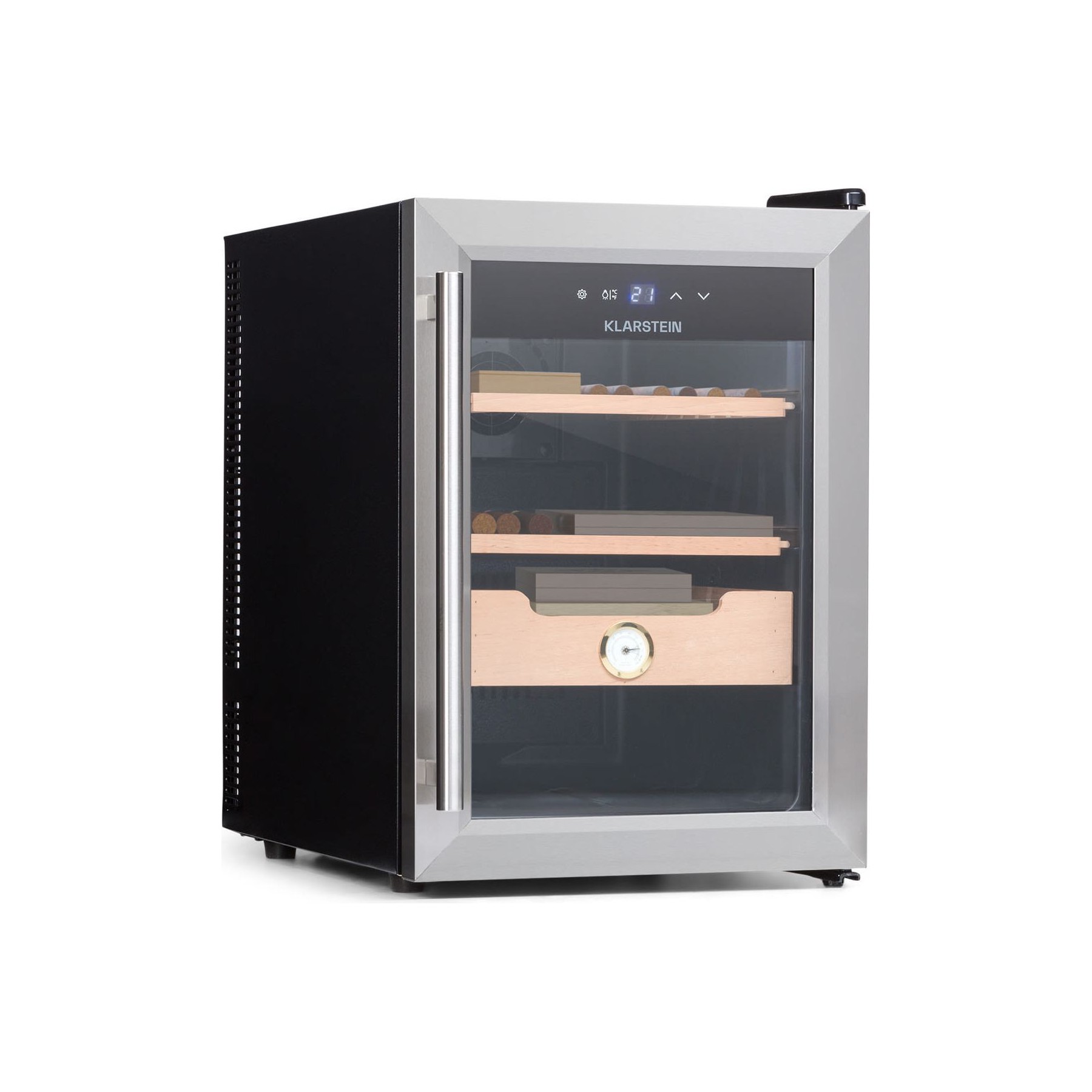 Cave à cigares KLARSTEIN El Presidente 37 - Argent