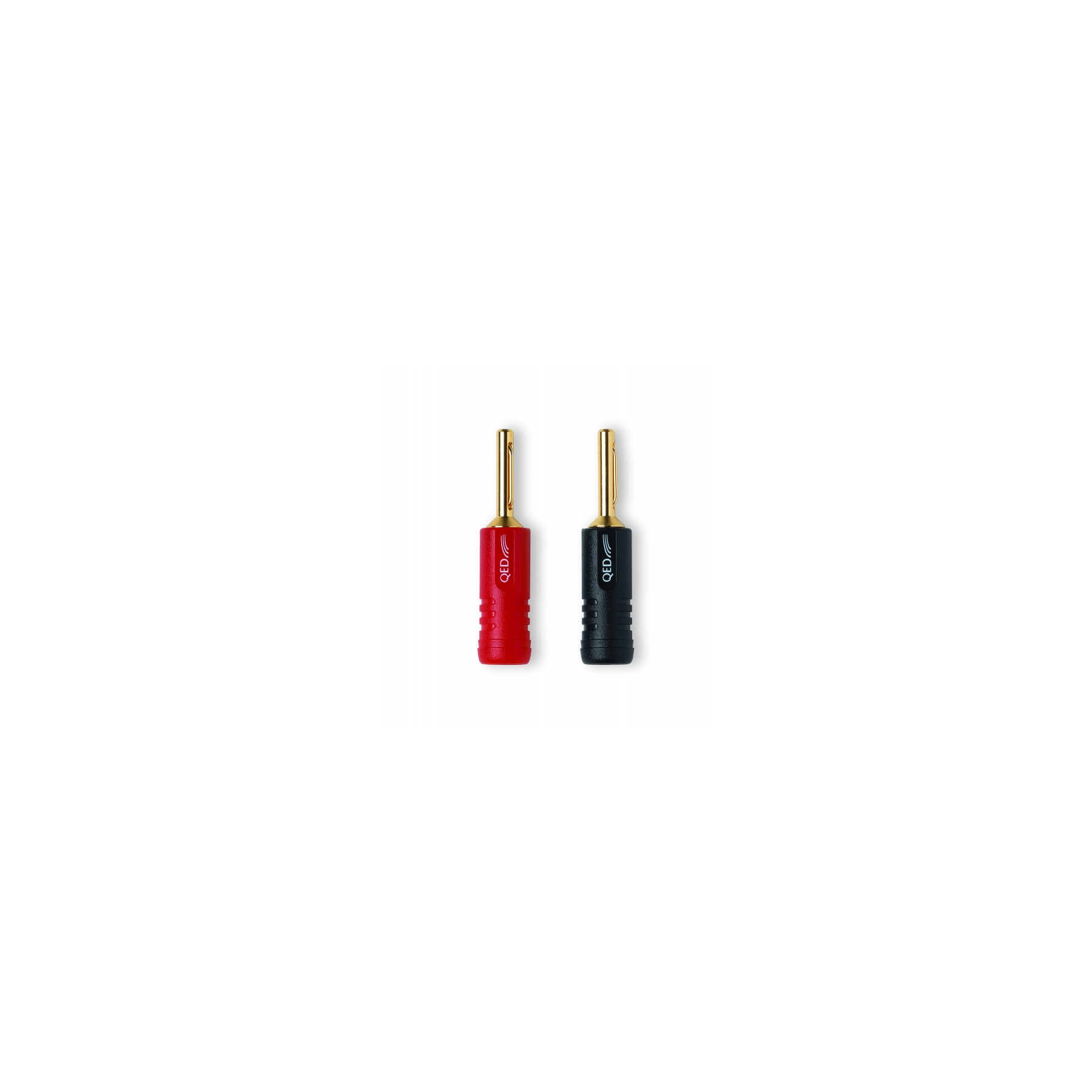 Fiche banane QED 4mm 5 Rouges / 5 Noires