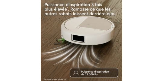 Robot Aspirateur Laveur IROBOT Roomba Plus 515 Combo + AutoWashTM Dock