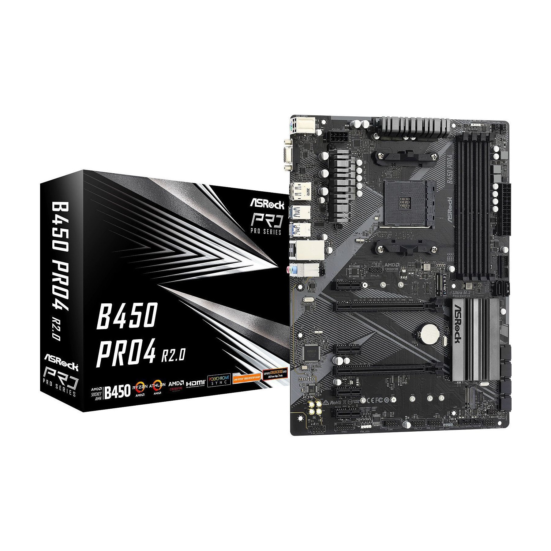 Carte mère ASROCK B450 Pro4 R2.0