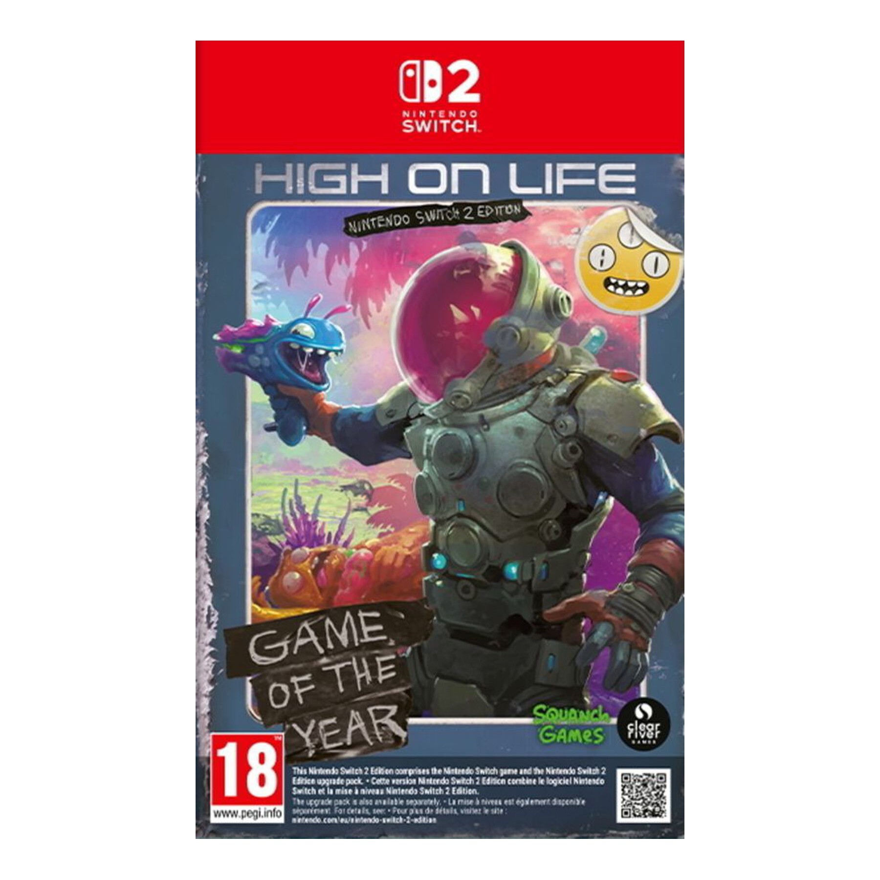 Jeu Switch 2 JUST FOR GAMES High On Life