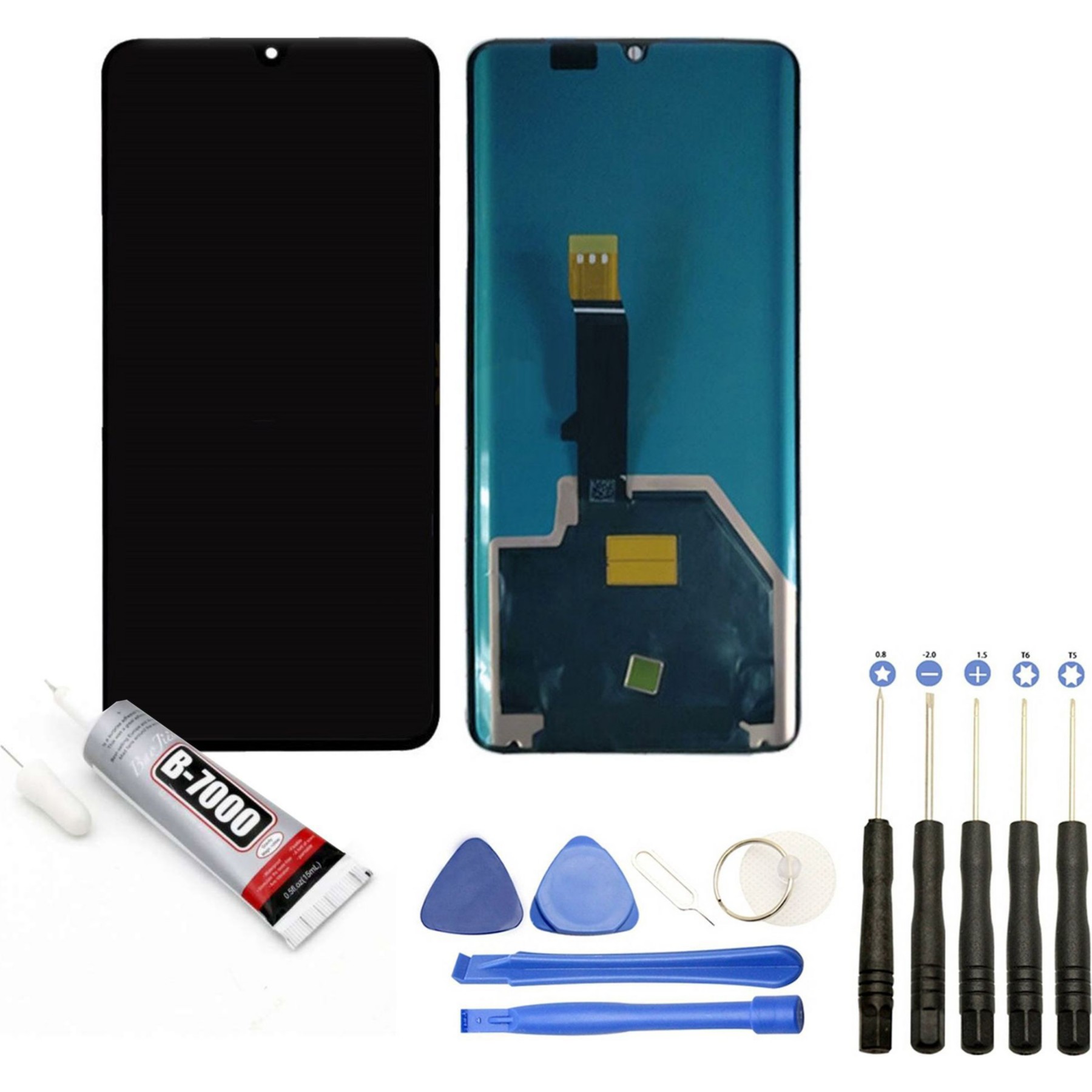 Afficheur VISIODIRECT VITRE LCD Huawei P30 Pro taille 6.47"