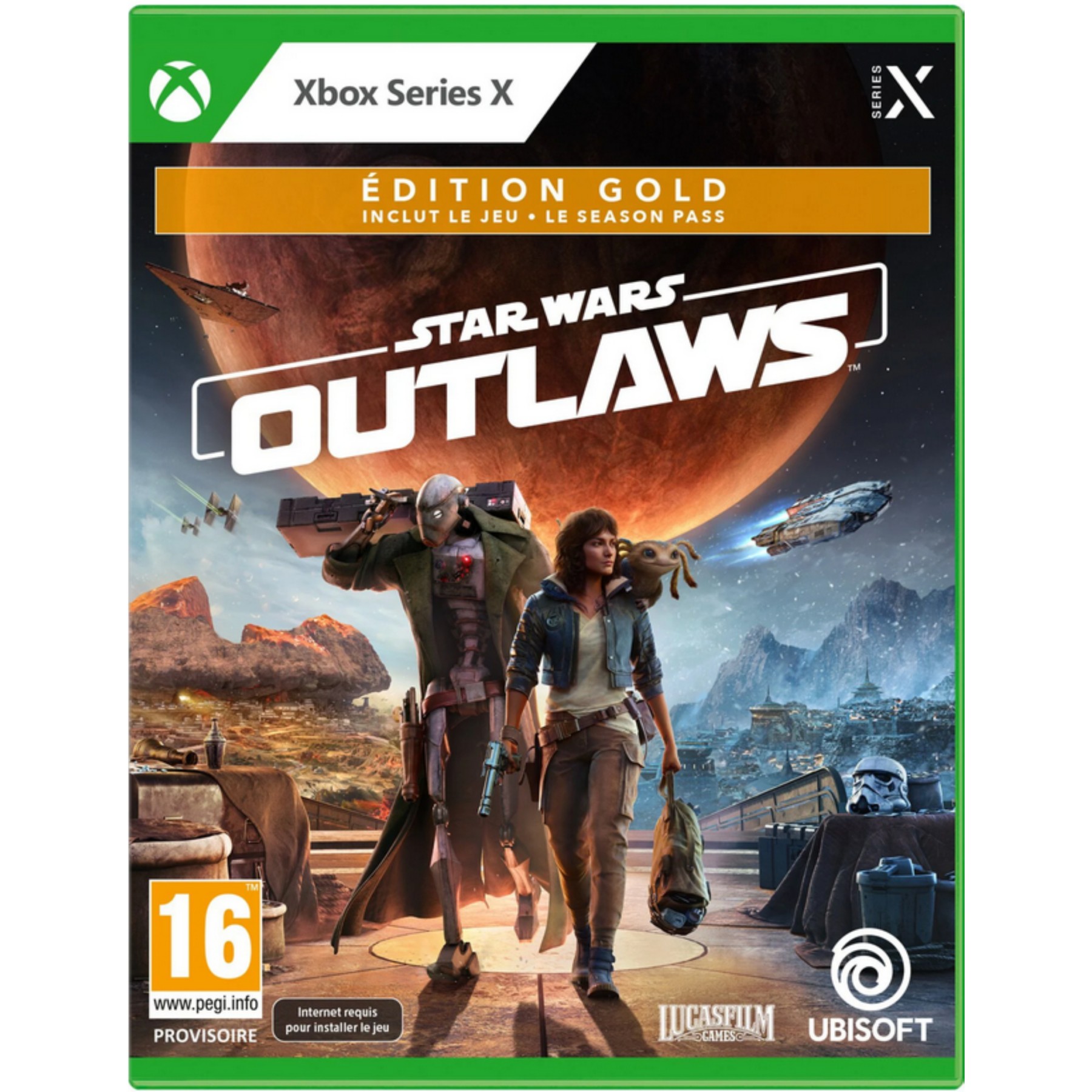 Jeu Xbox UBISOFT STAR WARS OUTLAWS GOLD ED