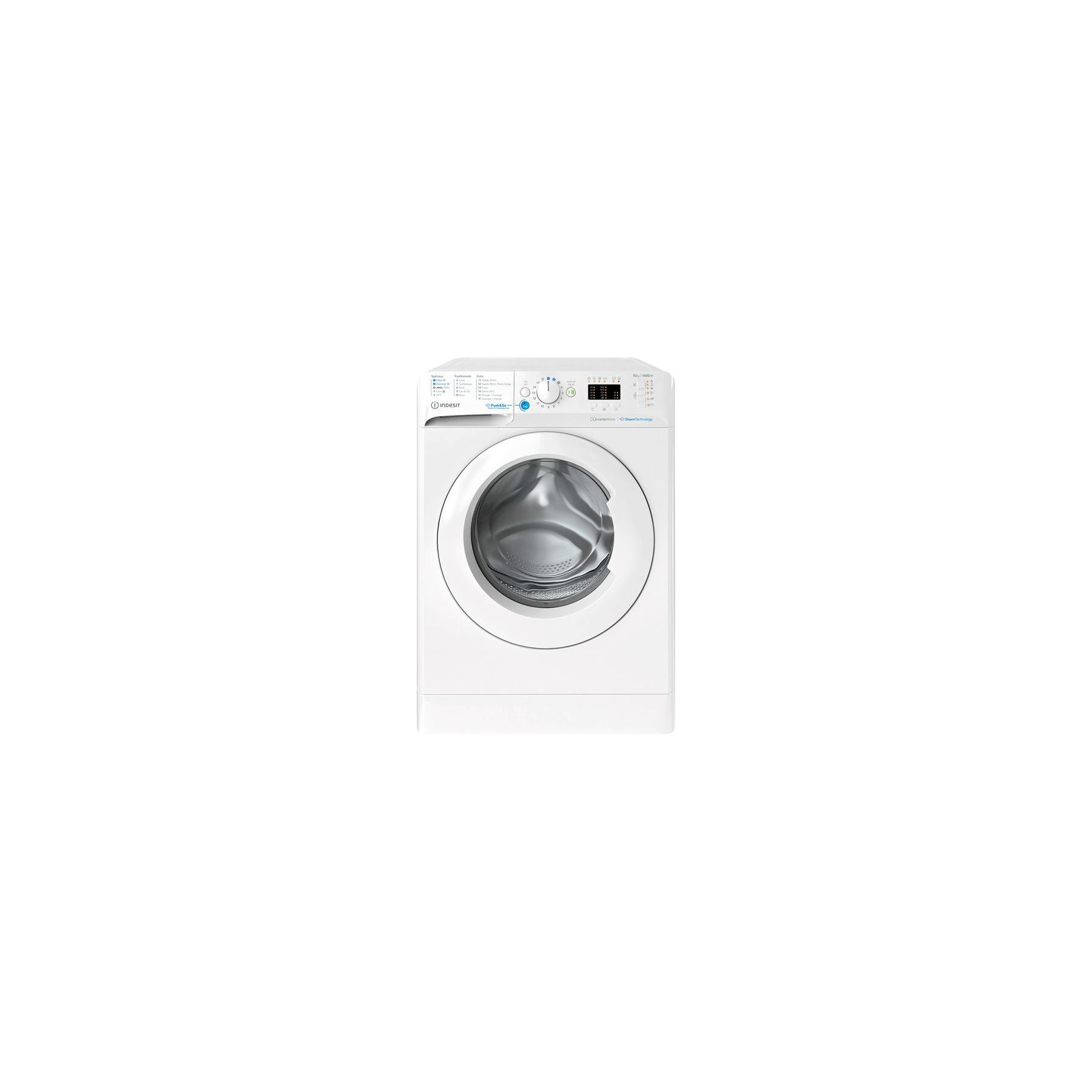 Lave linge hublot INDESIT BWA101496XWVFR