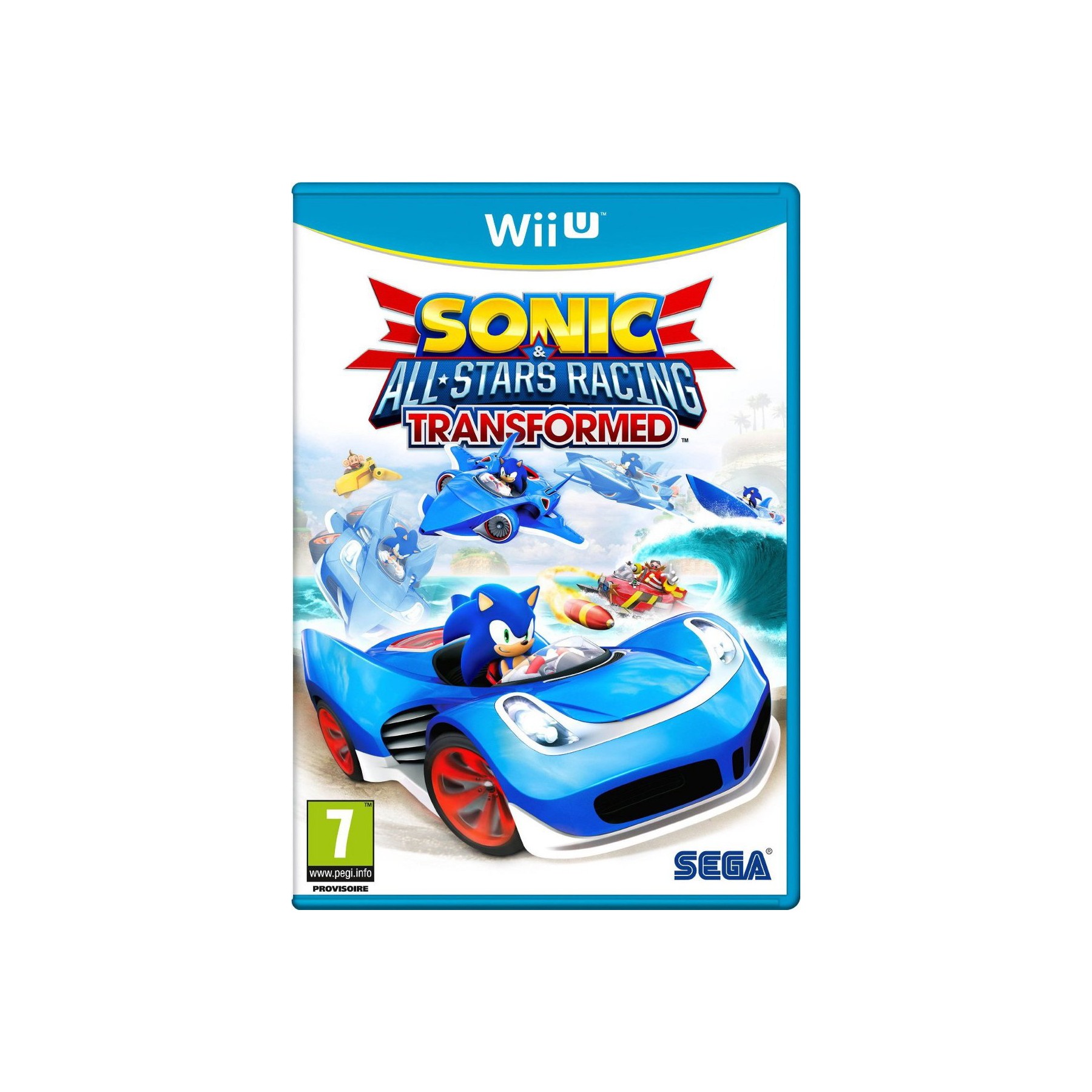 Jeu Wii U SEGA Sonic All Stars Racing Transformed Wii U