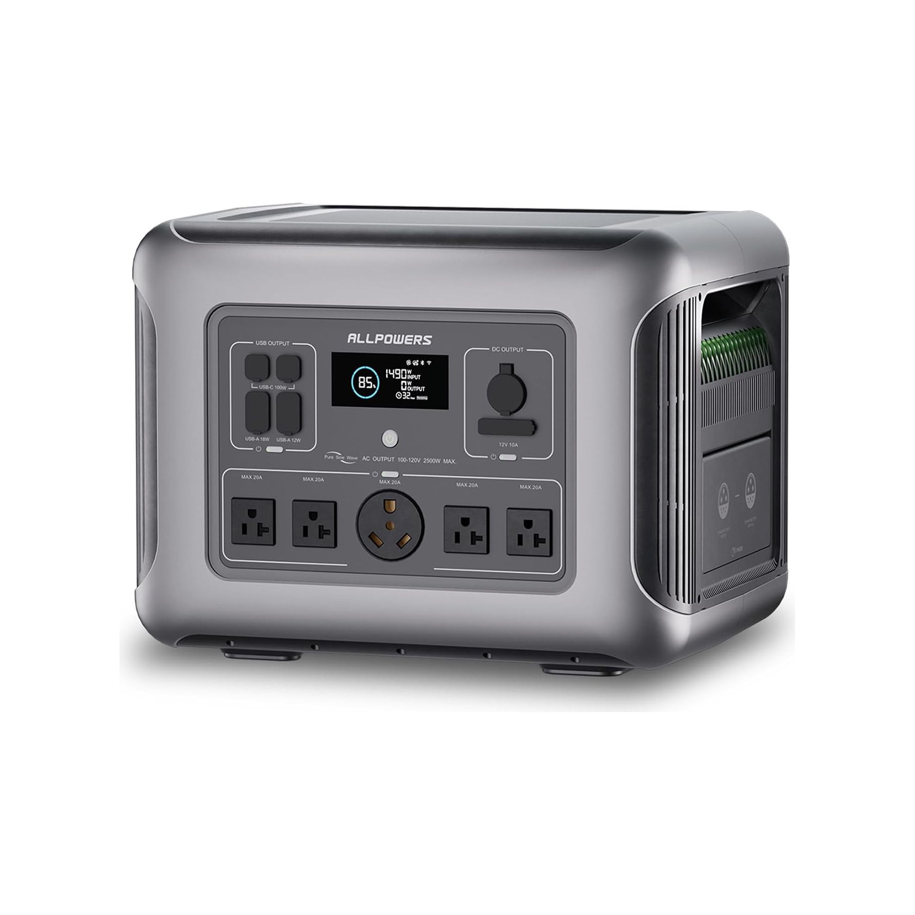 Batterie nomade ALLPOWERS R2500 V2 batterie 1920Wh 2500W