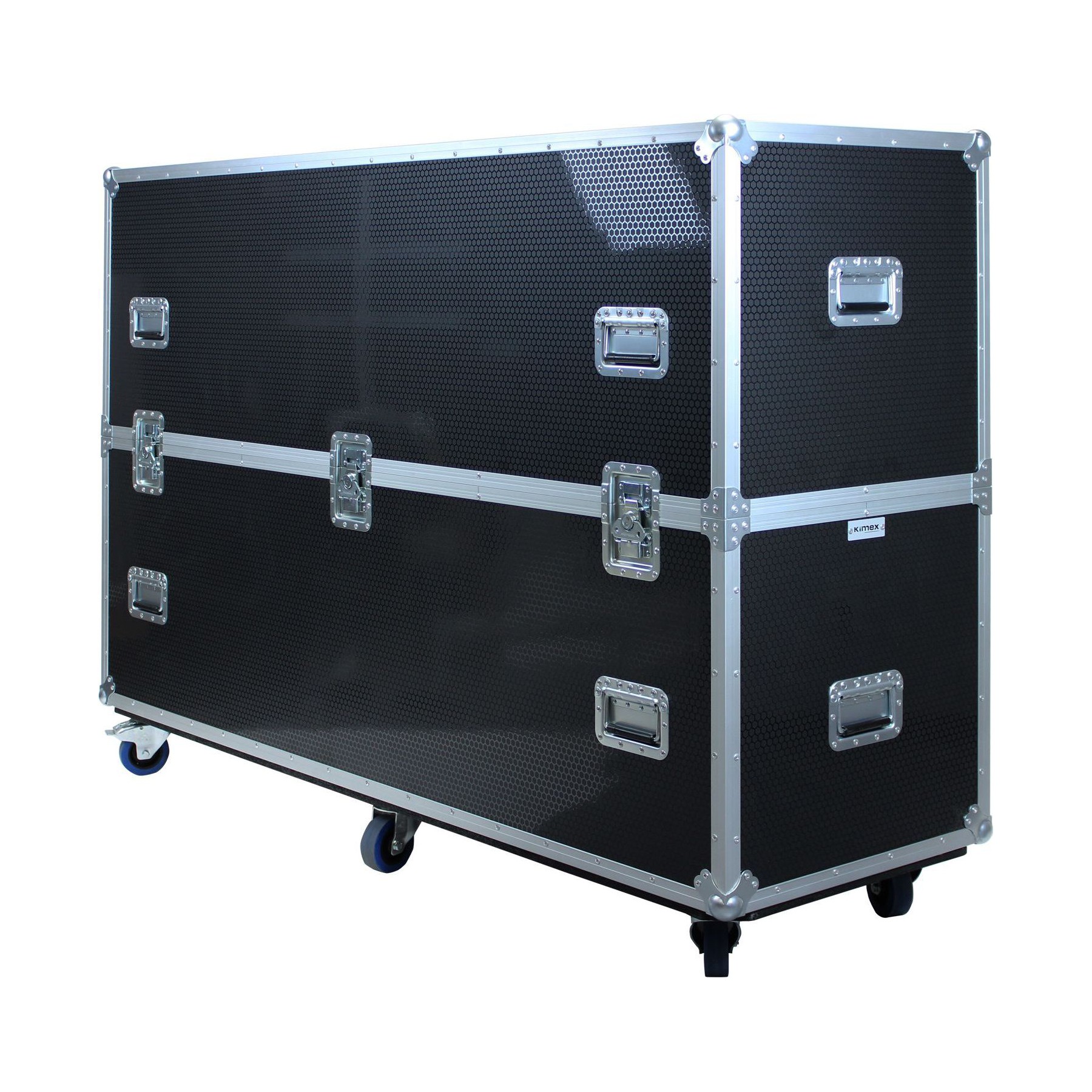 Flight case KIMEX pour deux écrans TV 40"-55"