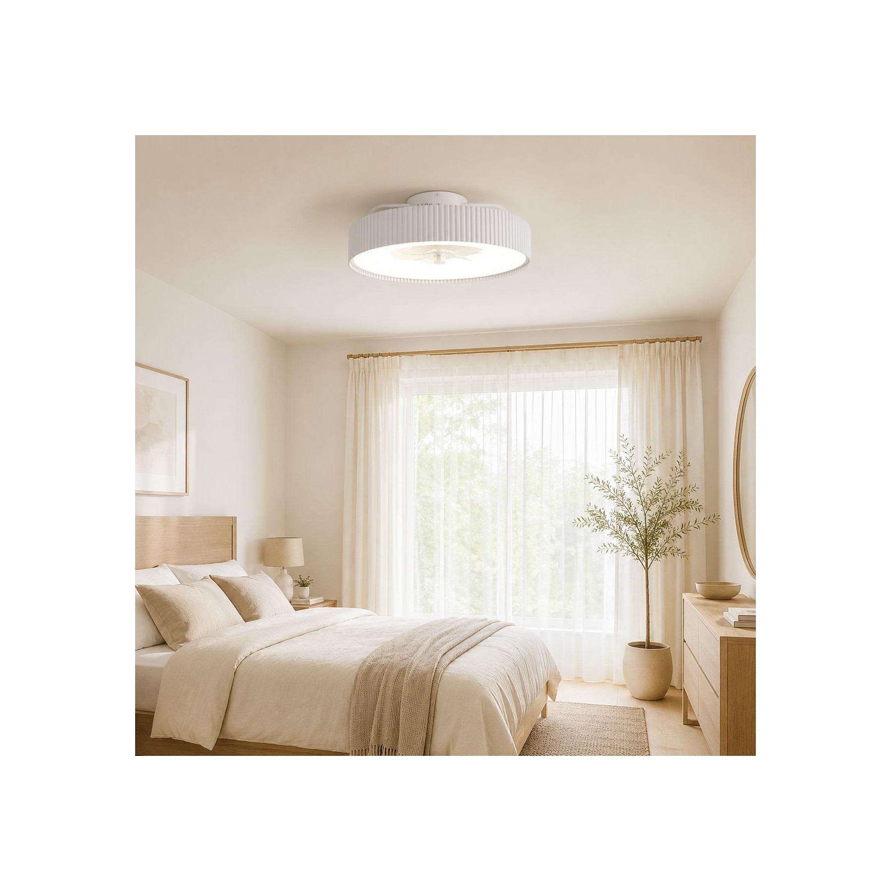 Ventilateur plafonnier THOMSON Ventilateur plafonnier avec lumière LILA