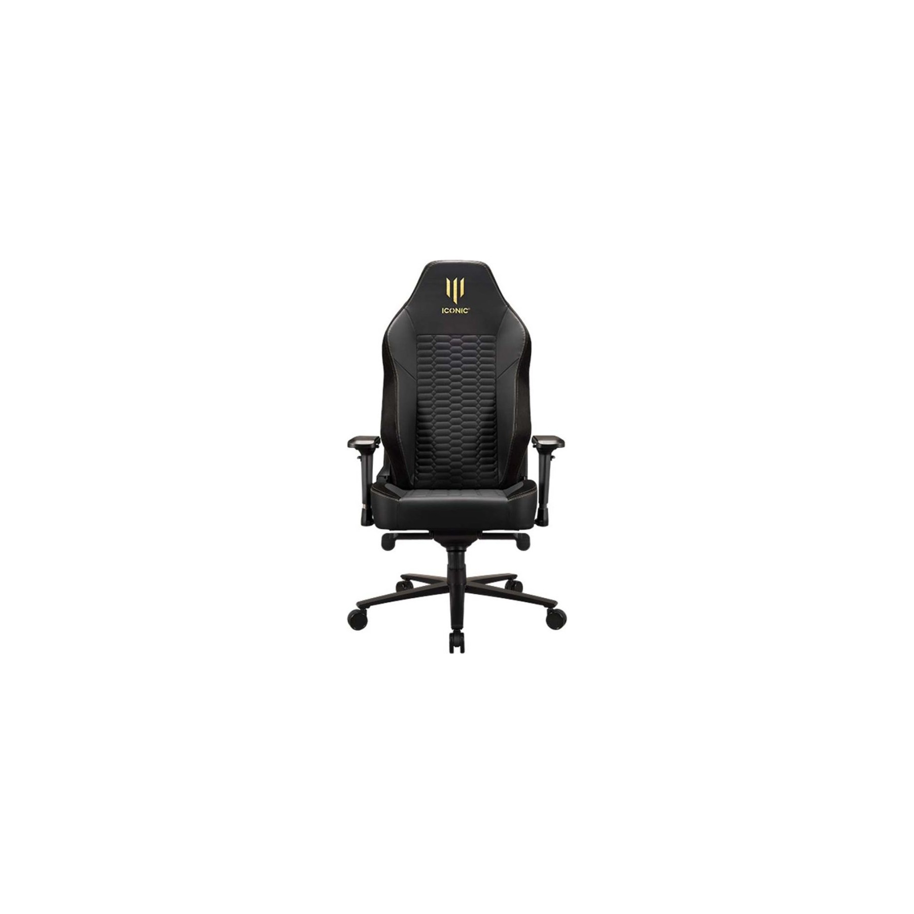 Chaise gaming ICONIC Fauteuil gamer Apollon classic gold, cha