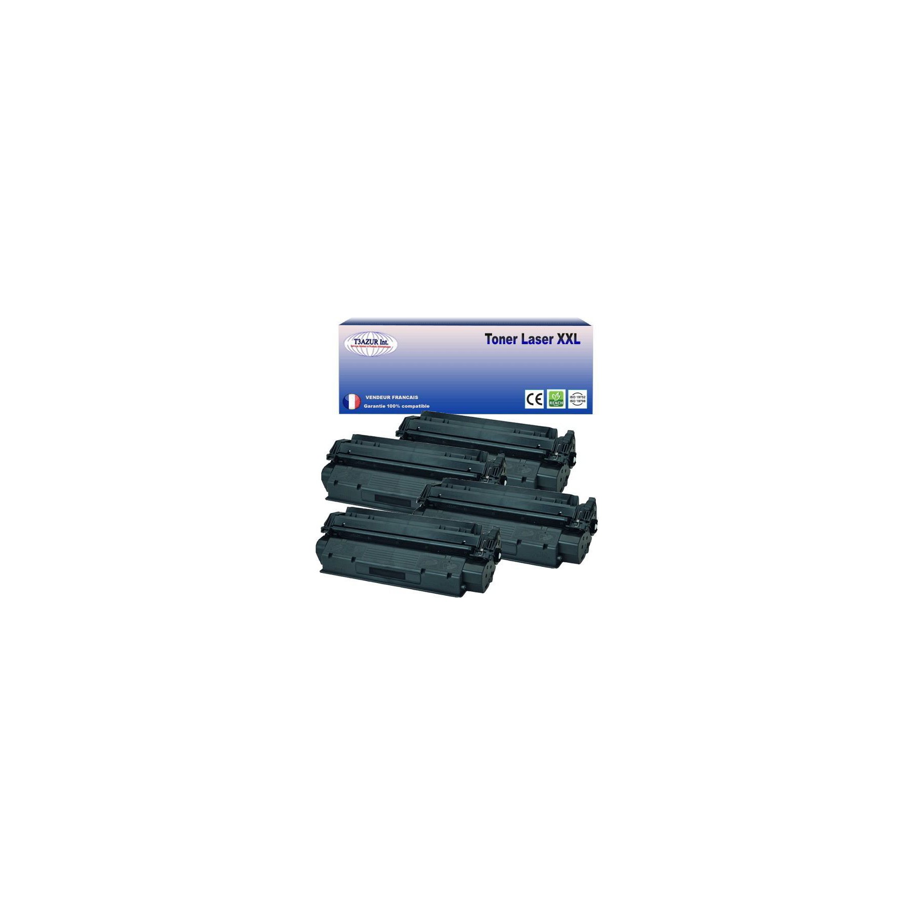 Toner T3AZUR remplace HP C7115X  Noir - 4 000p