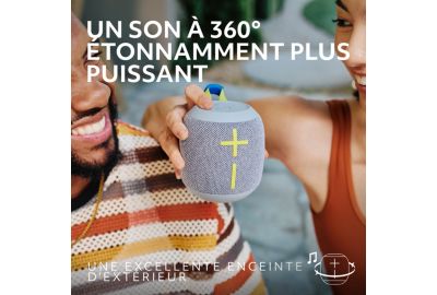 Enceinte portable ULTIMATE EARS Wonderboom 4 blanc gris