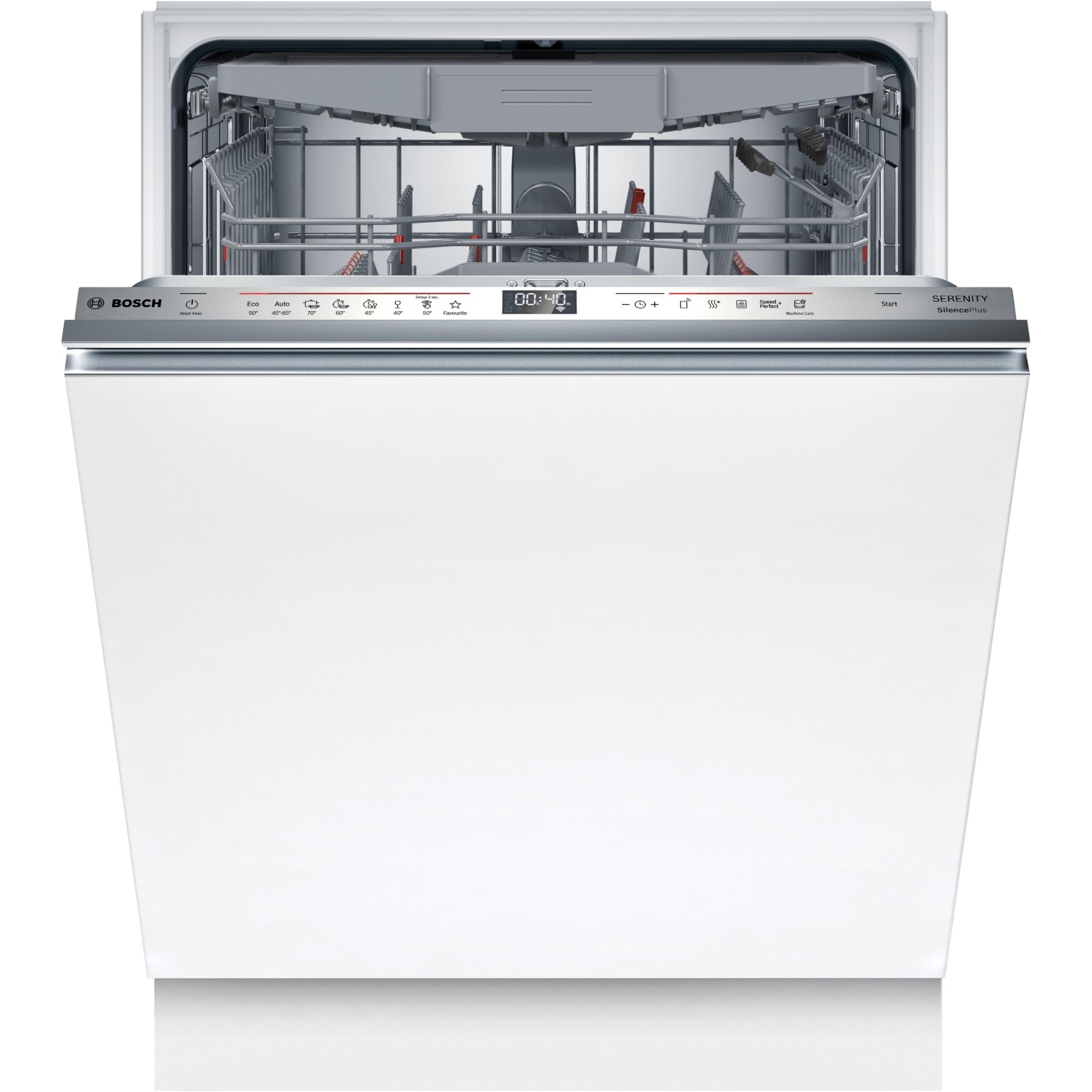 Lave vaisselle encastrable BOSCH SMV6ECX12F, SERENITY, Série 6, Silence Plus