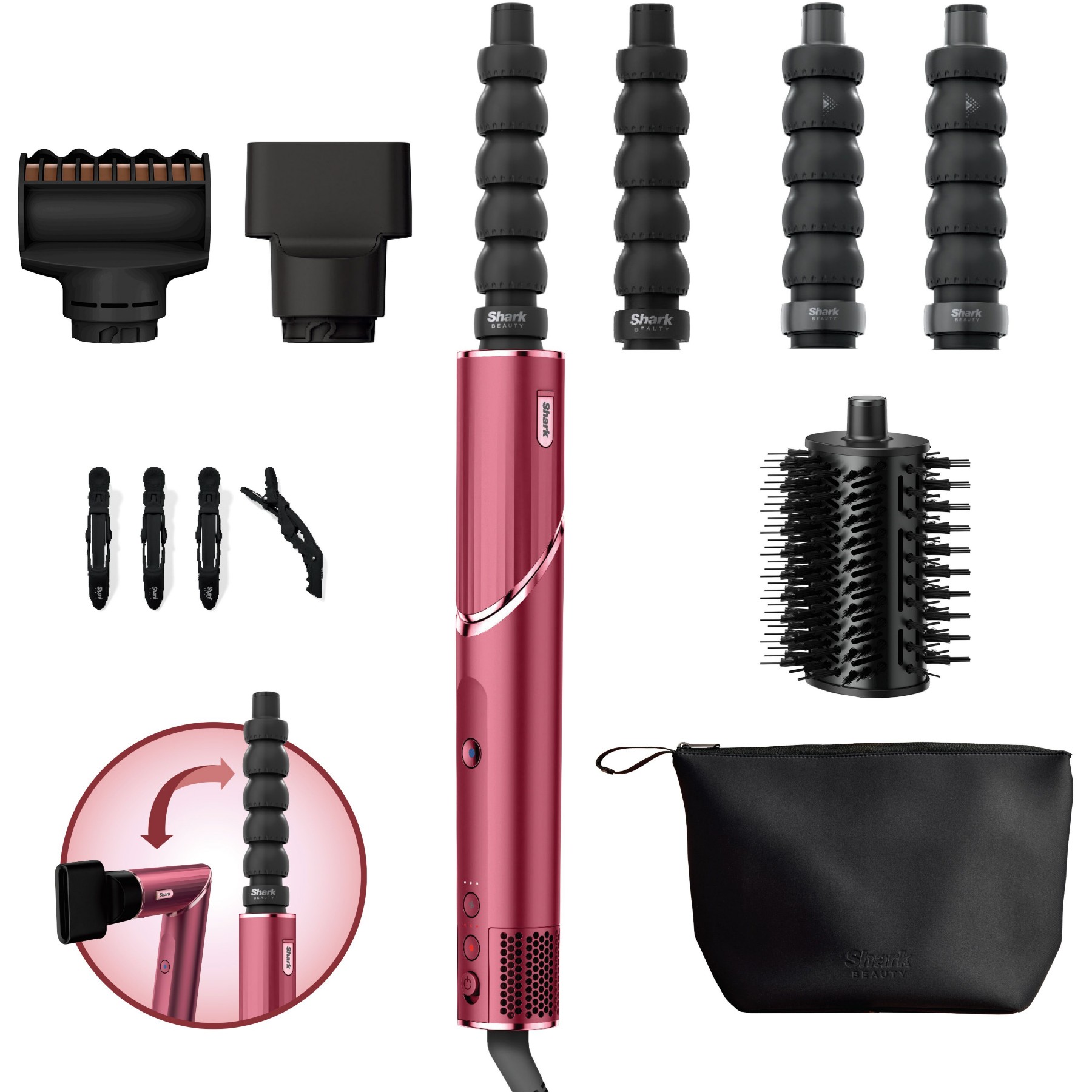 Fer multistyle SHARK S-cheveux HD456CREU Reconditionné