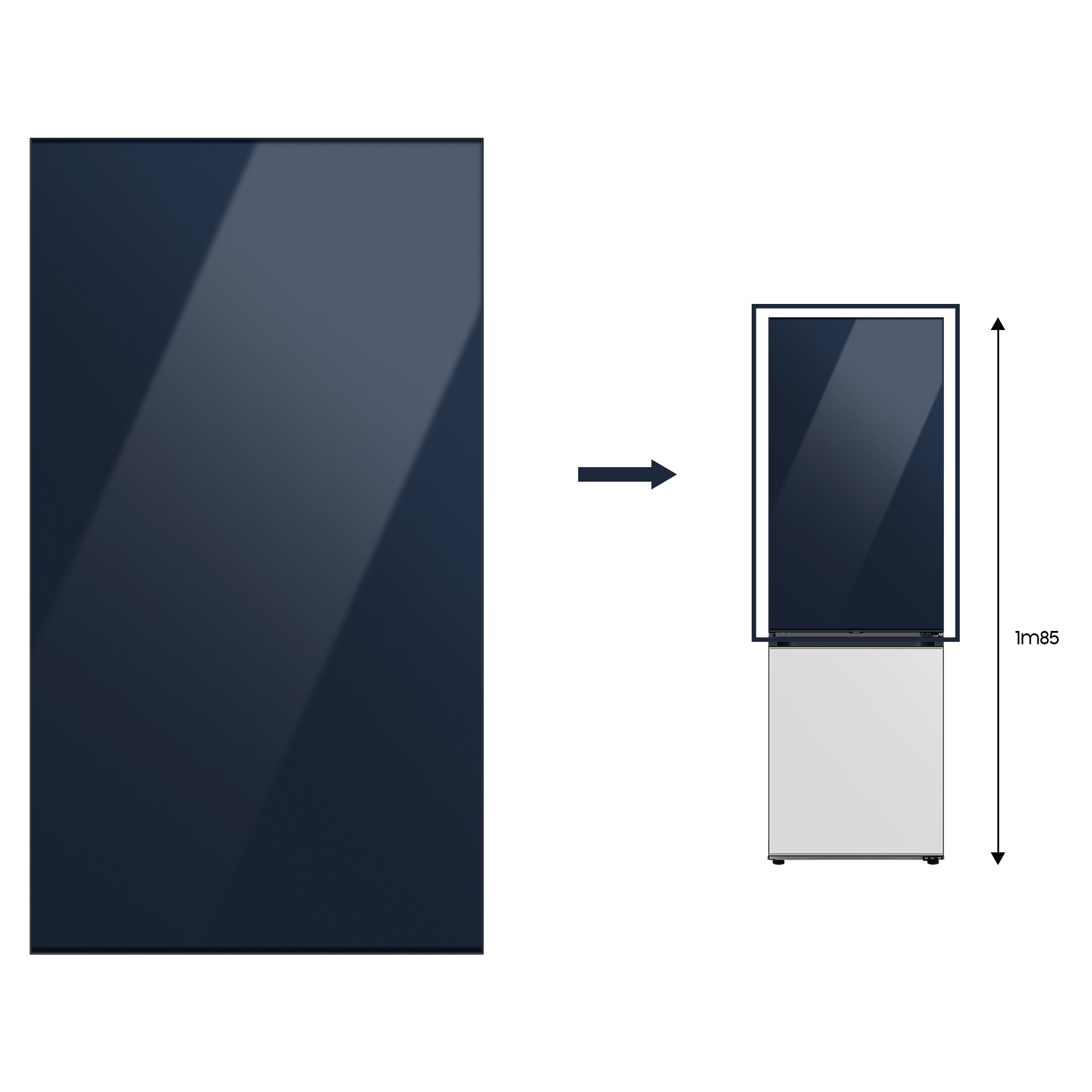Panneau d'habillage SAMSUNG RA-B23EUU41GM BESPOKE