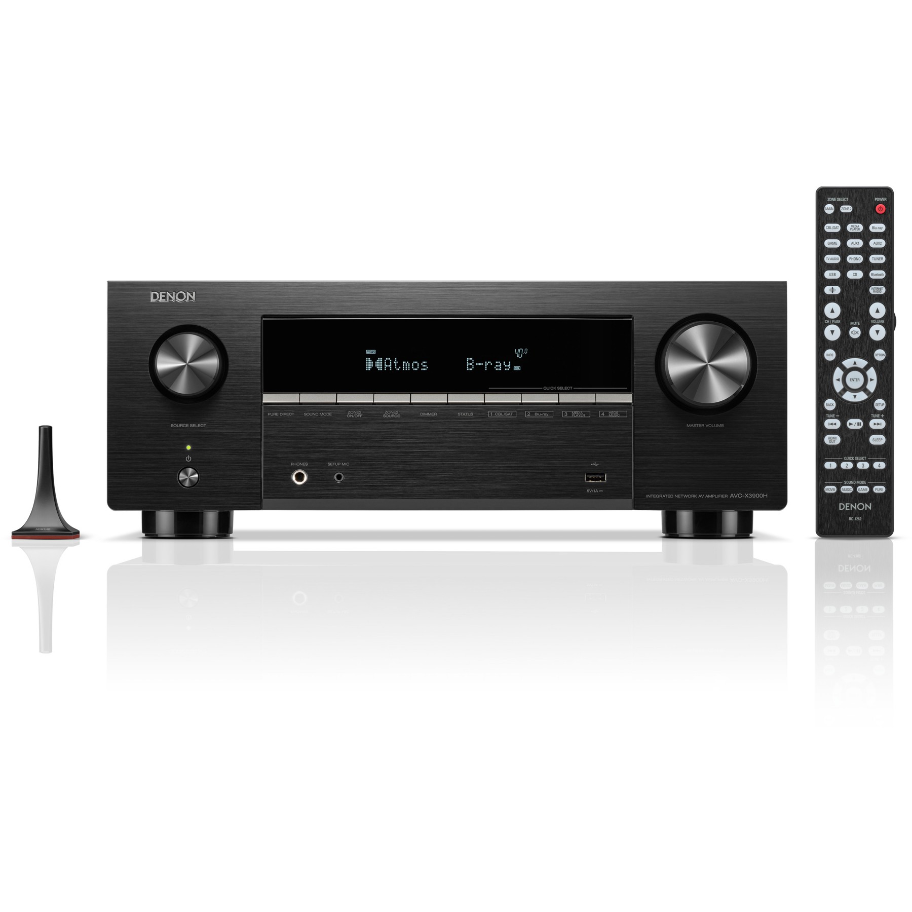 Ampli Home Cinema DENON AVC-X3900H Black