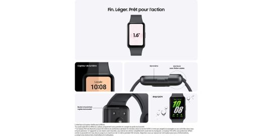 Montre SAMSUNG Galaxy Fit3 Gris