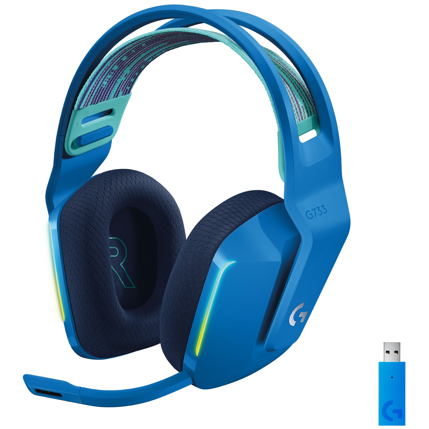 Casque gamer LOGITECH G733 LIGHTSPEED Blue