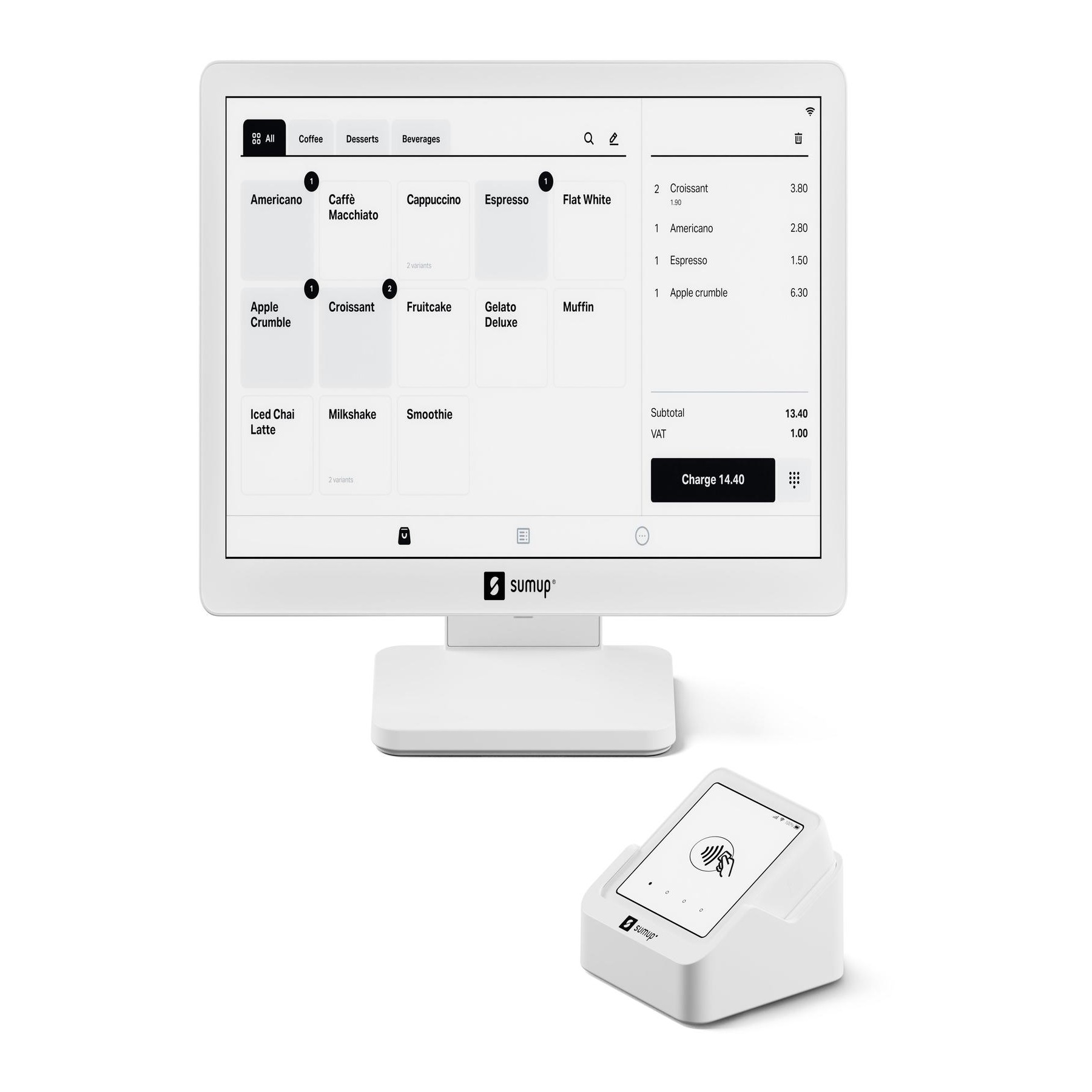 Caisse enregistreuse SUMUP Caisse Lite + Terminal Solo