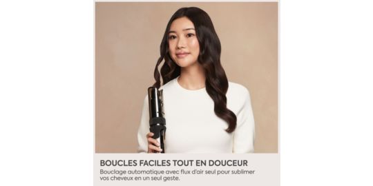 Fer à boucler BABYLISS automatique Style Secret Air C6688E