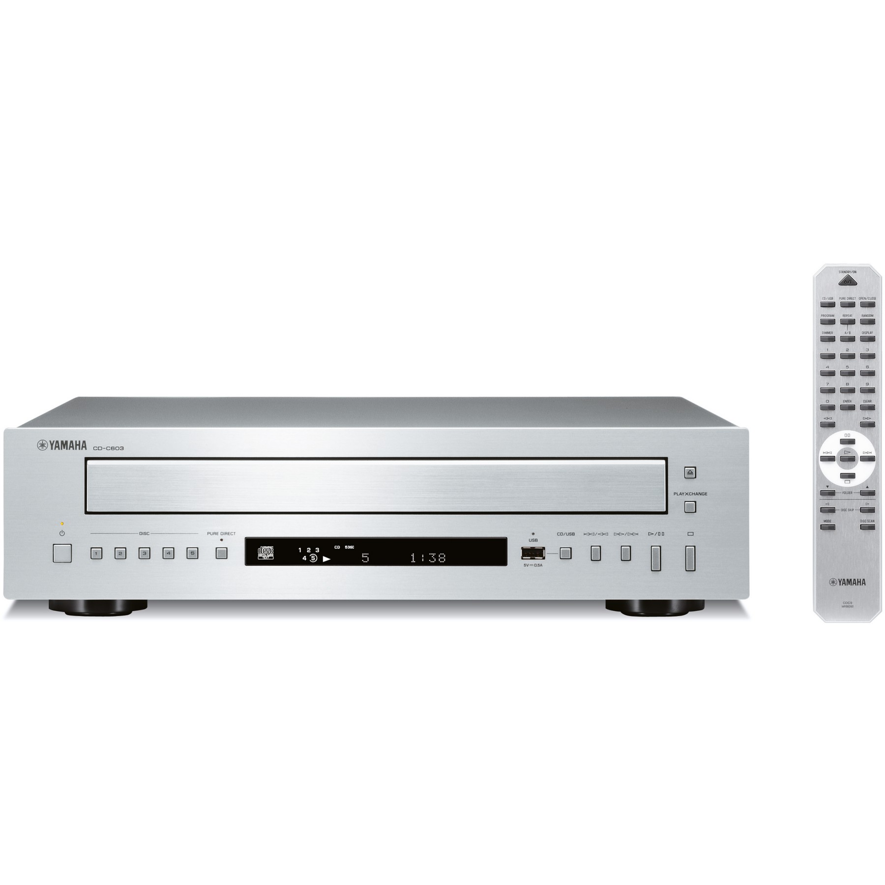 Platine CD YAMAHA ACDC603SI Silver
