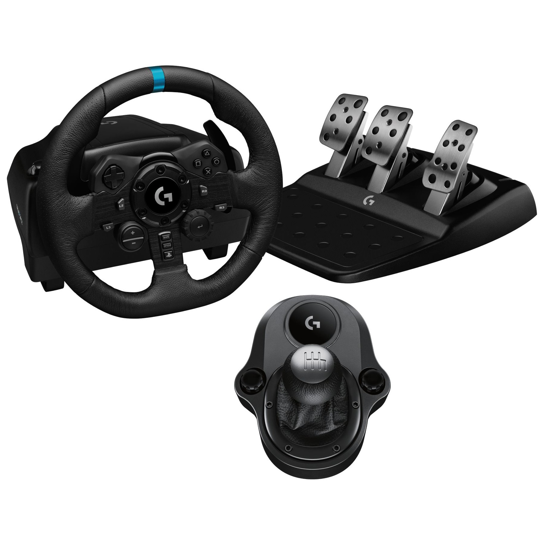 Volant + Levier de vitesses + Pédalier LOGITECH G923 SE Playstation