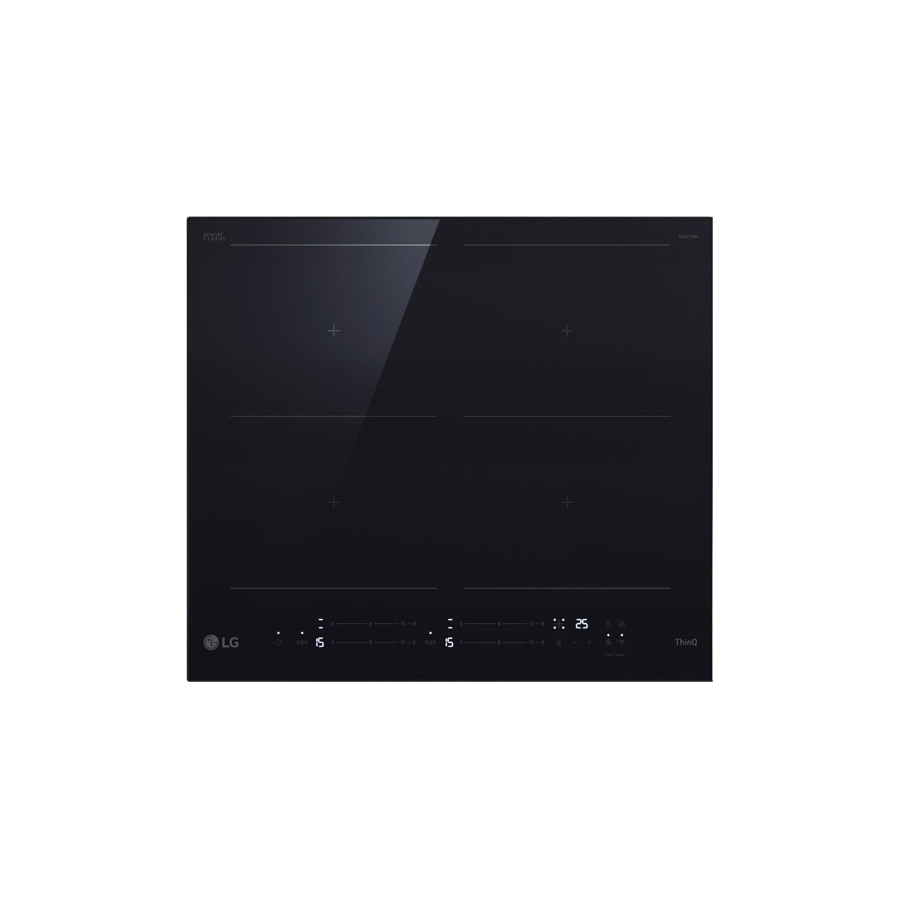 Plaque induction LG CBIZ2437B DualFlex