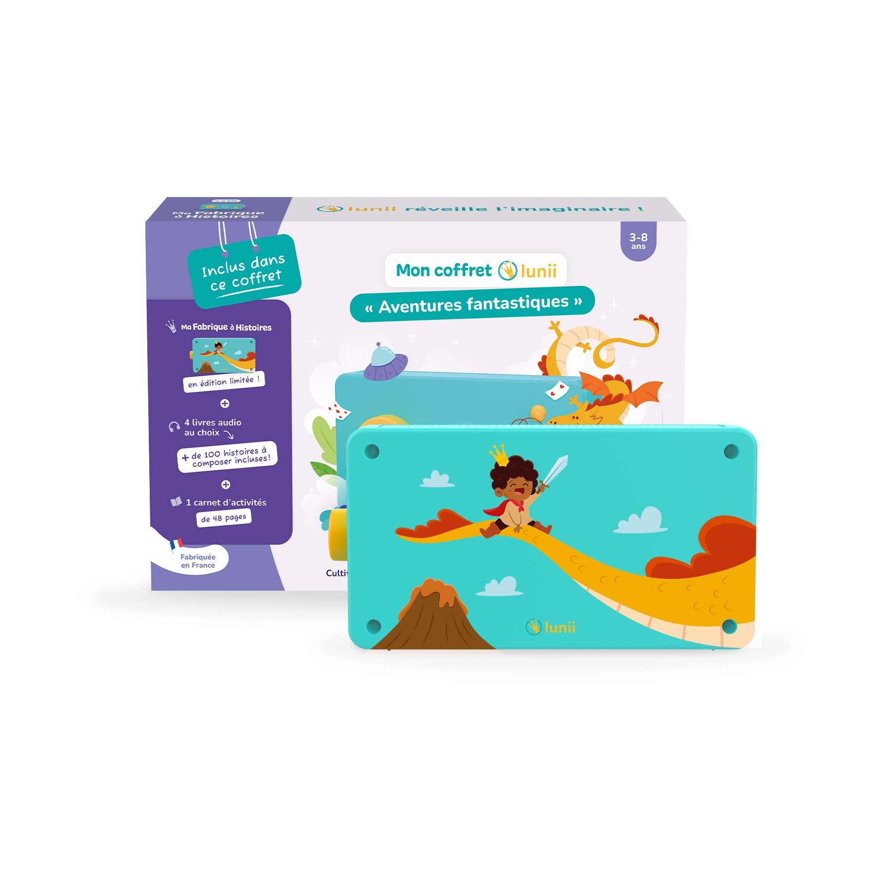Boîte à histoires LUNII Coffret Aventures fantastiques