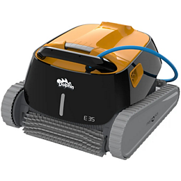 Robot piscine DOLPHIN E35 filaire - fond, parois, ligne d'eau - caddy de transport