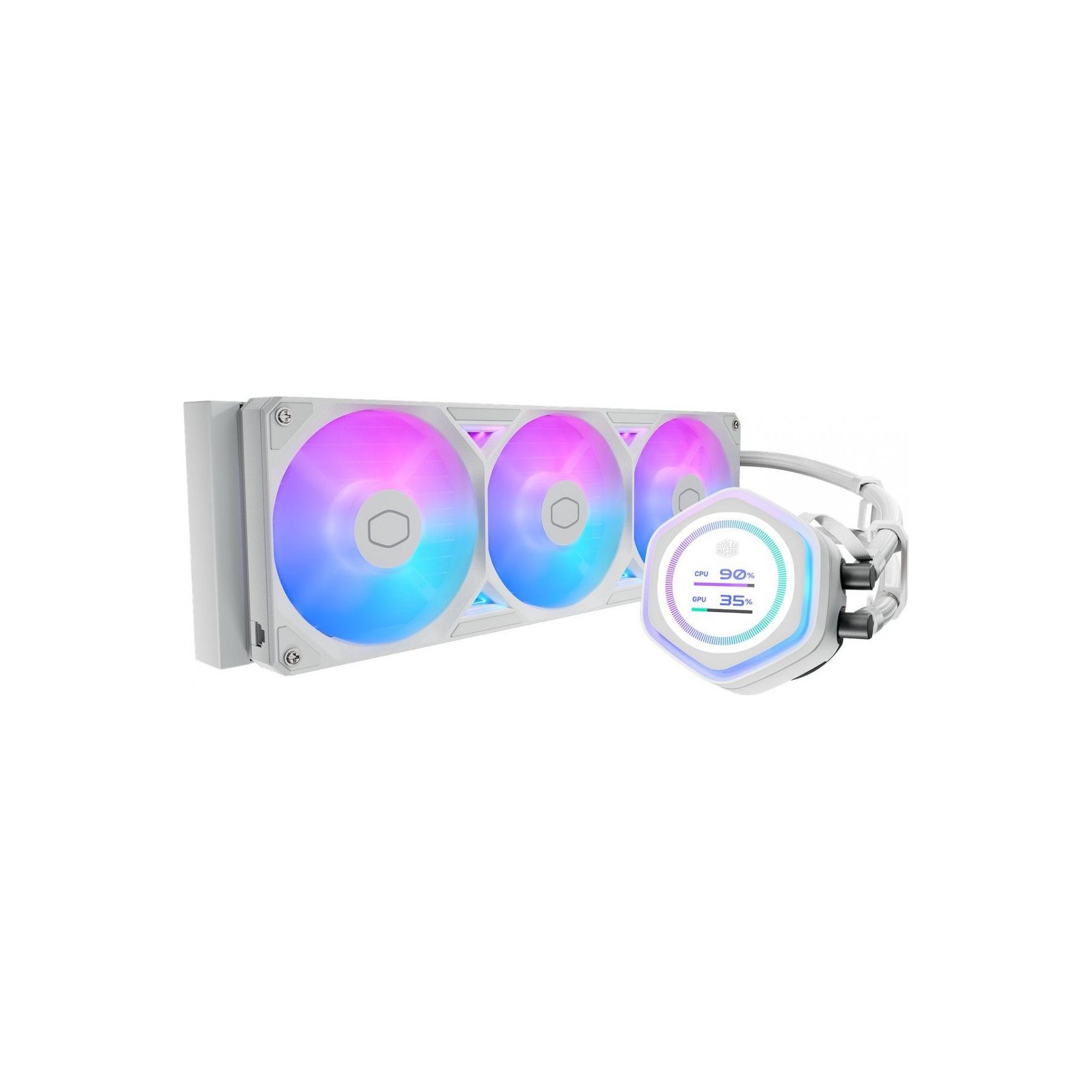 Kit de refroidissement COOLER MASTER MasterLiquid Atmos II - 360 mm Blanc