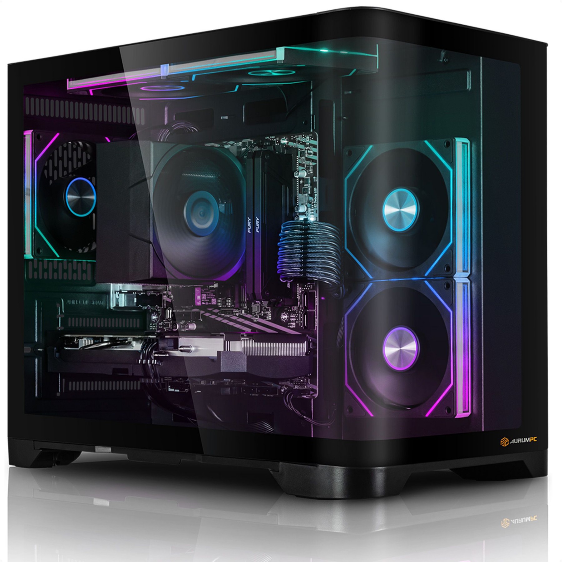 PC Gamer AURUMPC R7 7700X+RTX5060 8G+16Go DDR5+Win11