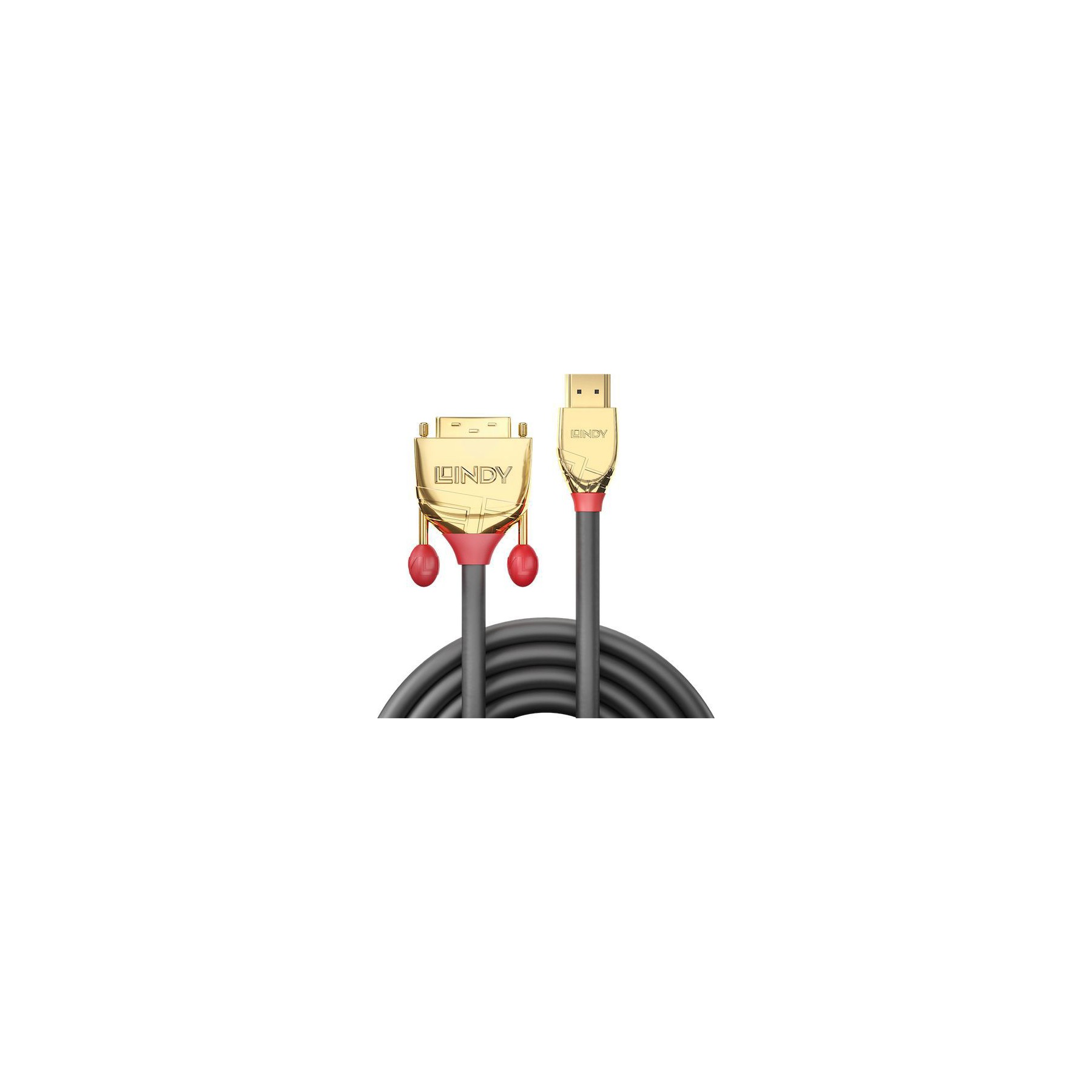 Câble HDMI / DVI LINDY Câble DVI HDMI 10m GOLD Line