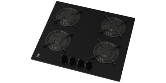 Plaque gaz ELECTROLUX EGT6242NVK/1 - 4 foyers Verre Noir