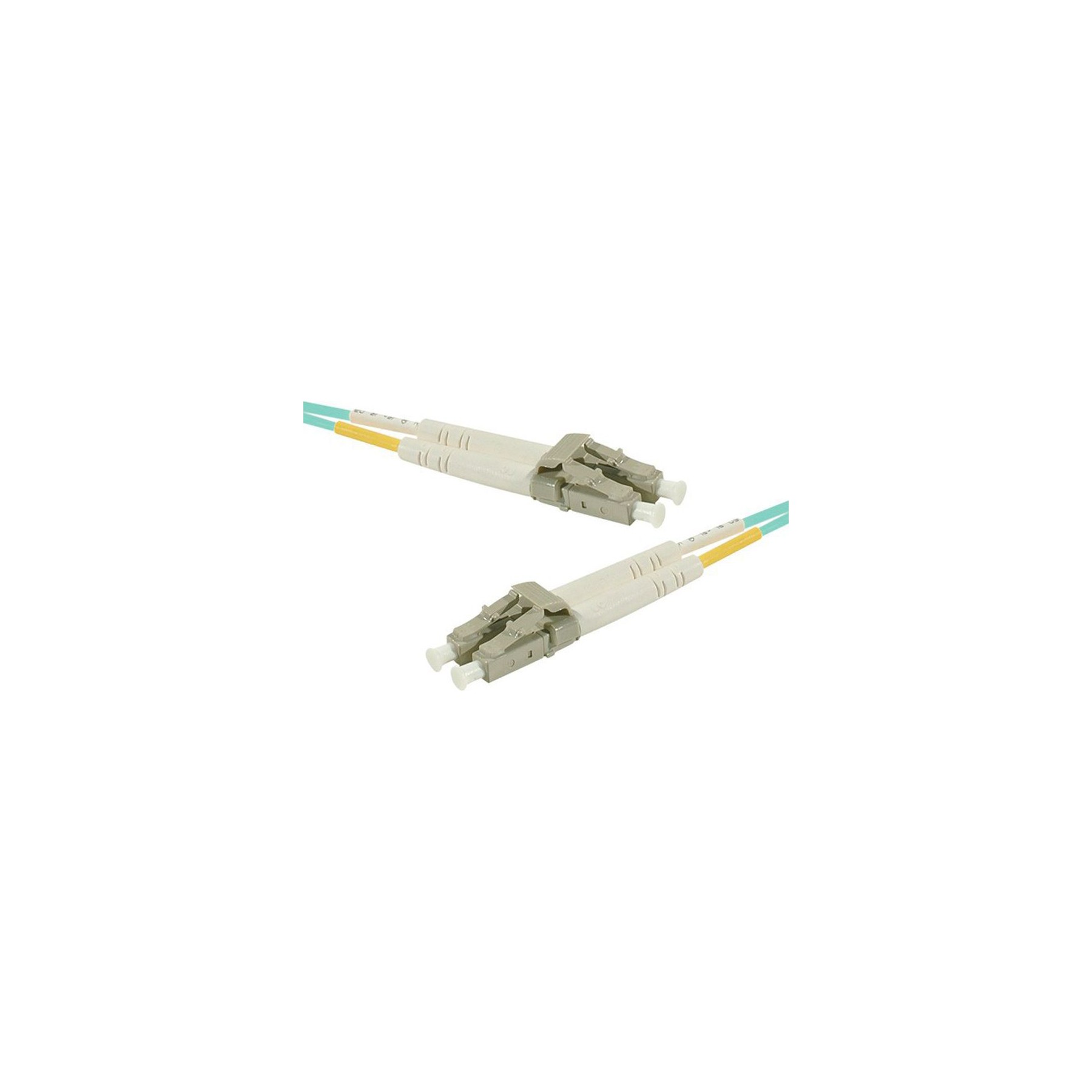 Jarretière optique KOMELEC Câble fibre multimode OM3 LC/LC 15m