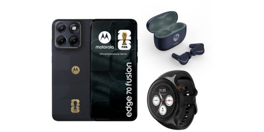 Smartphone MOTOROLA Pack Edge 70 Fusion256GoFifa+buds2+Watch