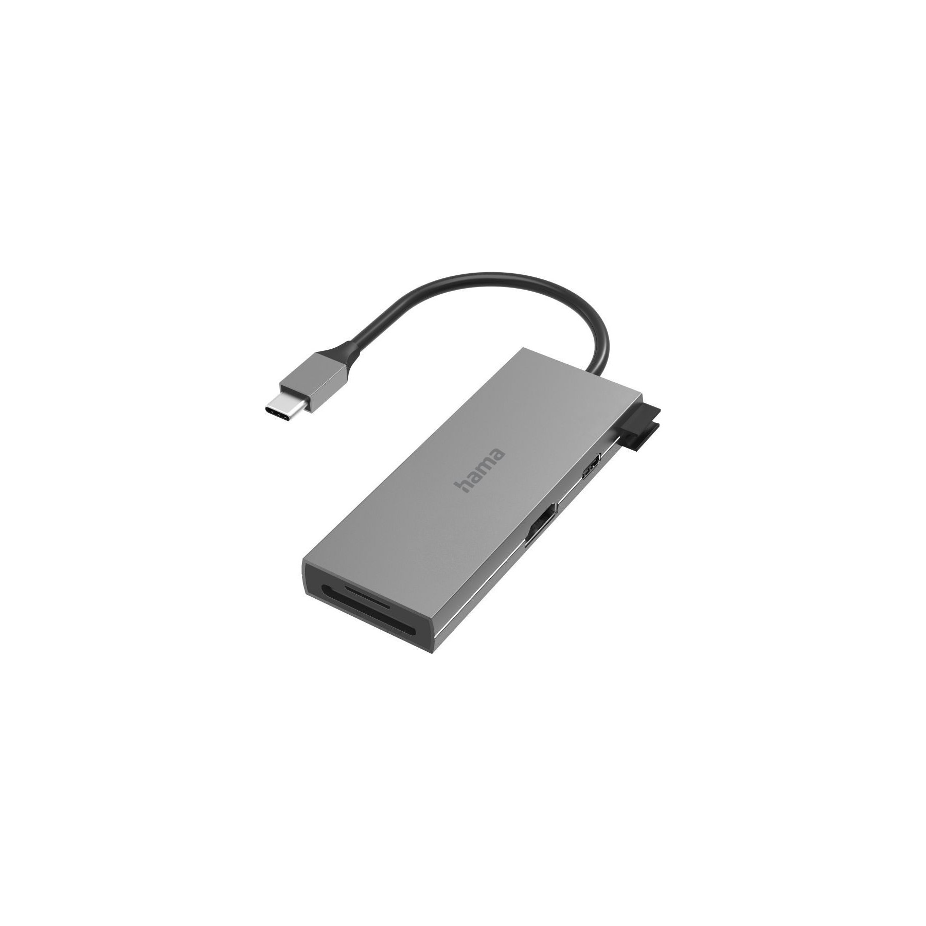 Hub USB C HAMA 6 ports, SD, microSD