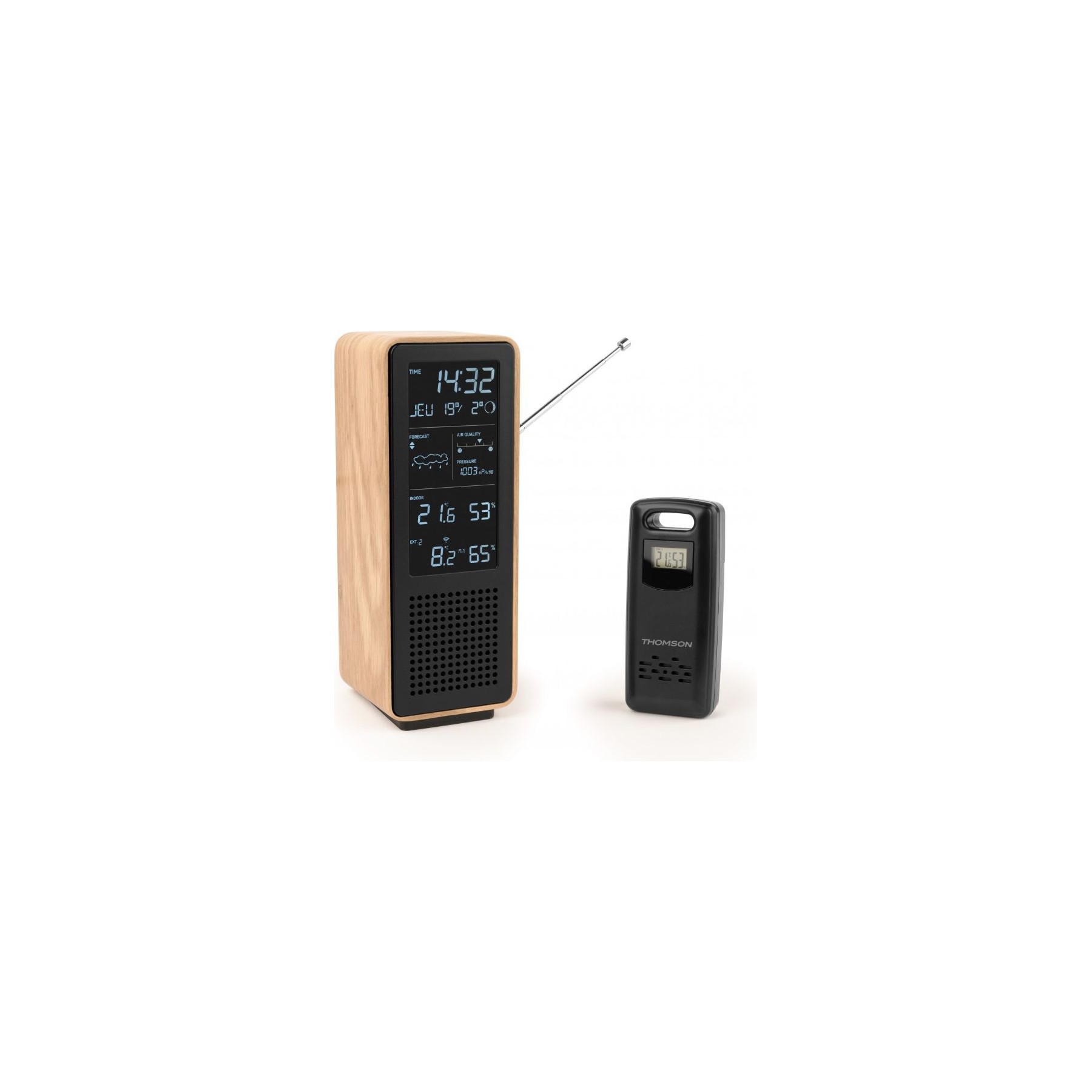 Station météo THOMSON Enceinte Bluetooth et Station météo WS10