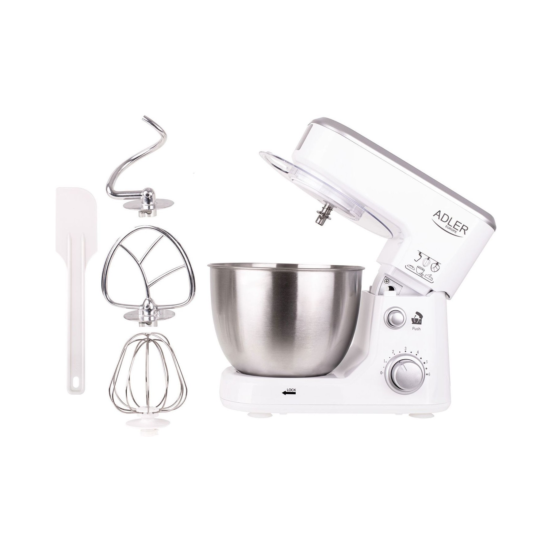 Robot pâtissier ADLER Robot Pâtissier Boulangerie