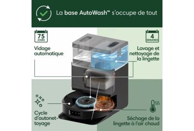 Robot Aspirateur Laveur IROBOT Roomba Plus 505 N185040