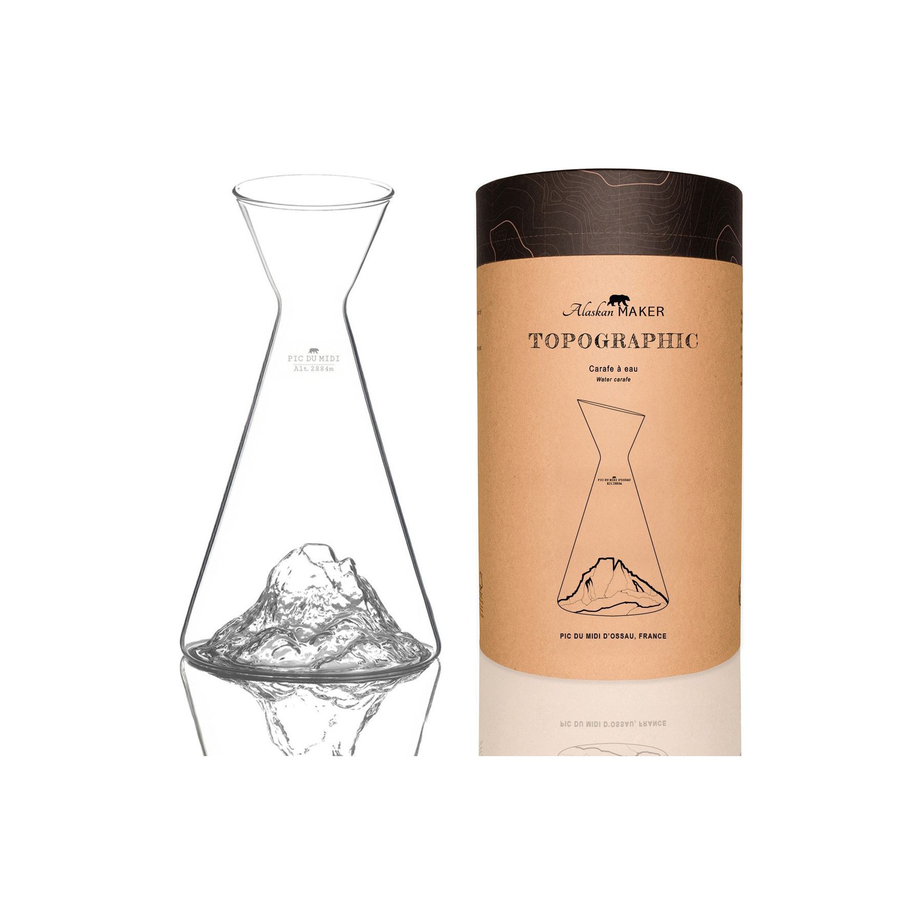 Carafe ALASKAN MAKER à eau  : Pic du Midi