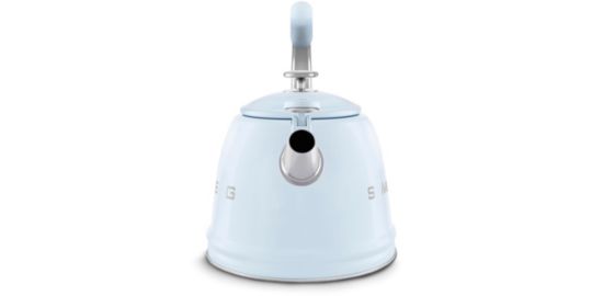 Bouilloire SMEG Sifflante 2.3L Bleu Pastel